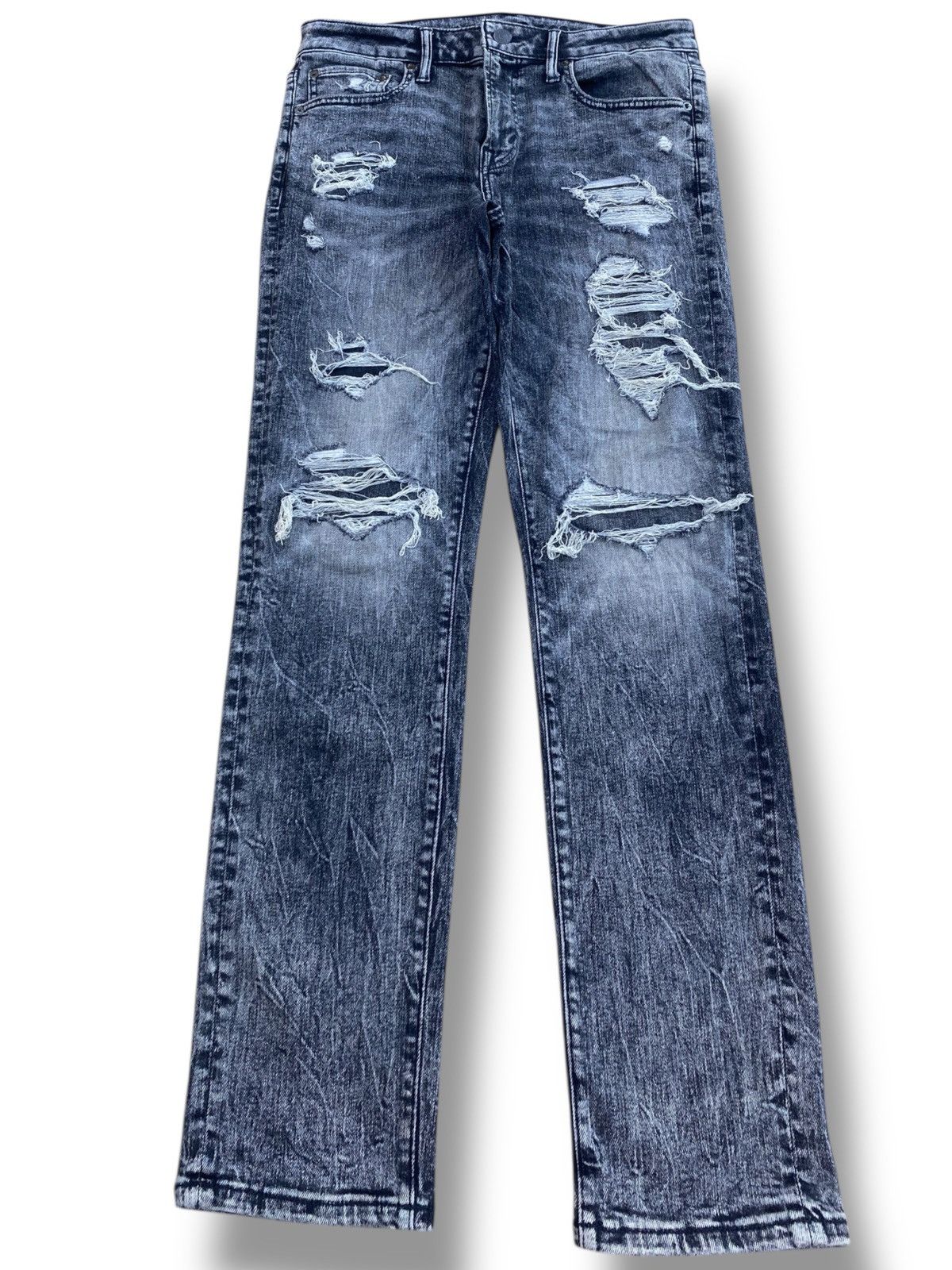American Eagle Outfitters American Eagle Outfitters Acid Black Wash Jeans Size US 32 / EU 48 - 1 Thumbnail