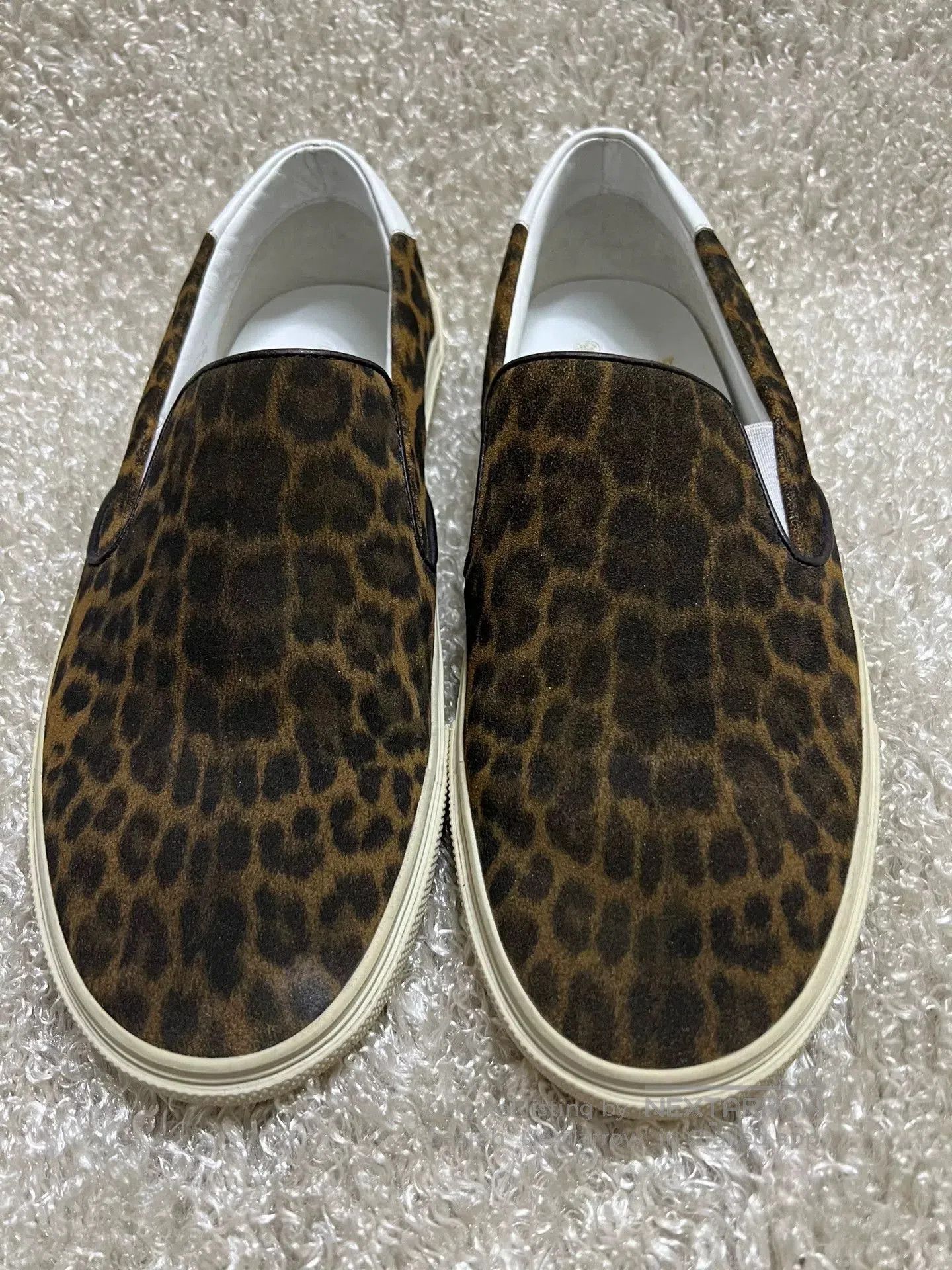 Saint Laurent Paris Saint Laurent Men's Leopard Casual Sneakers. Size US 8 / EU 41 - 1 Thumbnail
