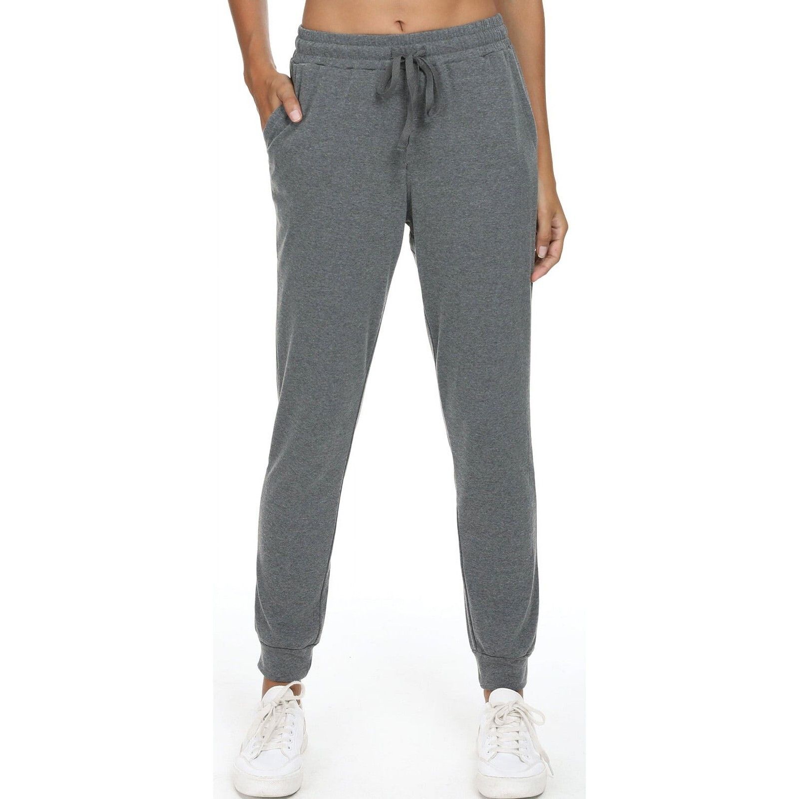 The Unbranded Brand Womens Active Yoga Workout Joggers Pants Sweat Pants Size 26" / US 2 / IT 38 - 1 Thumbnail