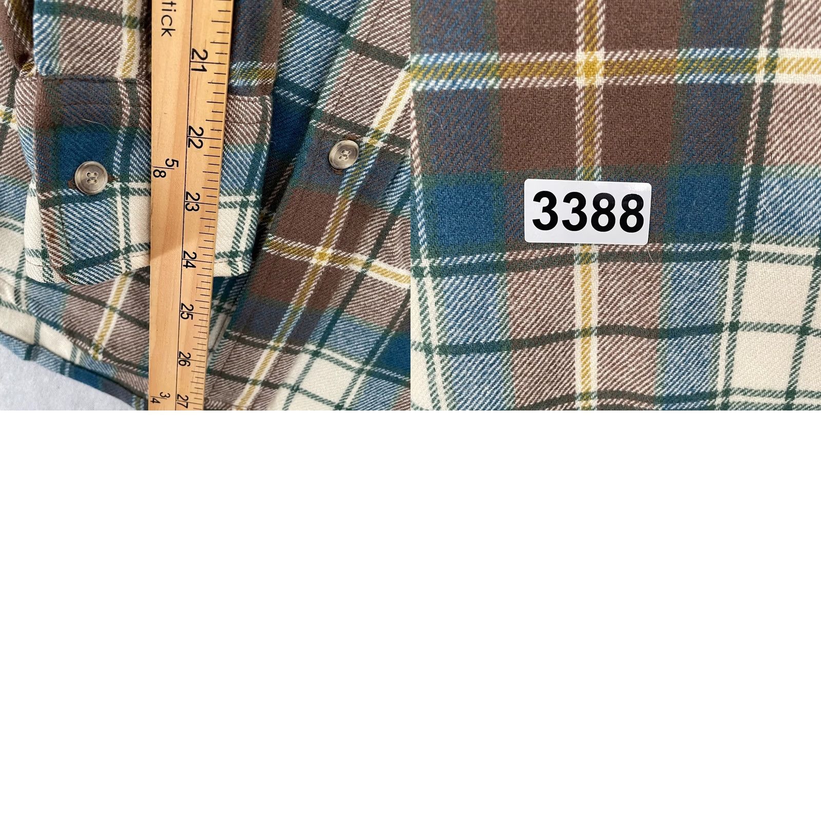 Pendleton VINTAGE Pendleton Lobo Shirt Mens M Plaid Wool Flannel 80s Button-Up Shirt Size US M / EU 48-50 / 2 - 8 Thumbnail