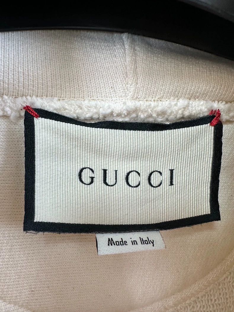 Gucci Gucci Lamb printed hooded sweatshirt 2503-Nextarrow Size US S / EU 44-46 / 1 - 3 Thumbnail