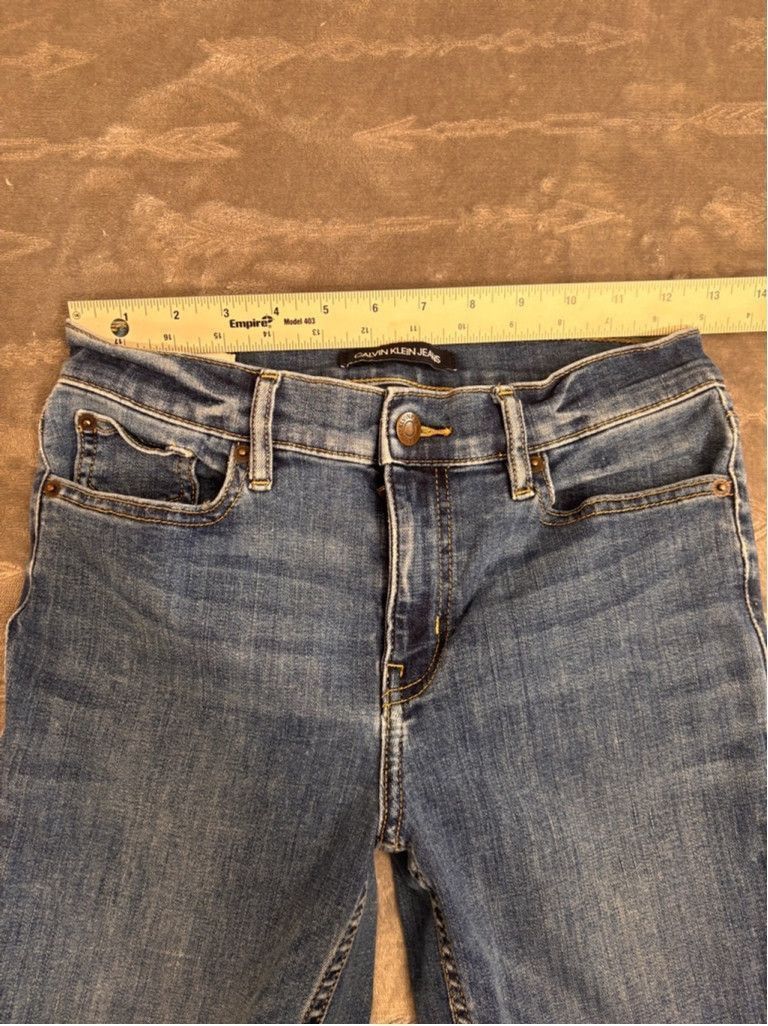 Calvin Klein Women's Calvin Klein Jeans Size 2/26 Blue Denim Size 26" / US 2 / IT 38 - 2 Thumbnail