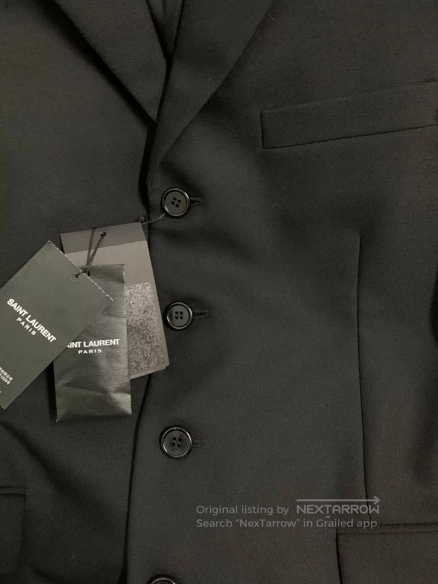 Yves Saint Laurent Saint Laurent Wool Blazer Jacket. Size US M / EU 48-50 / 2 - 5 Thumbnail