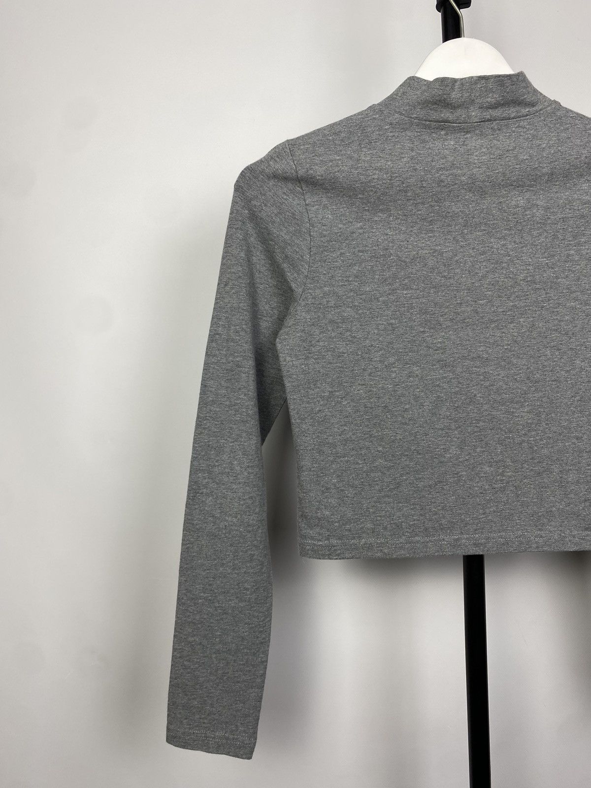 Stussy × Vintage Hype Stussy Long Sleeve Cropped Neck Logo Vintage Size M / US 6-8 / IT 42-44 - 7 Thumbnail
