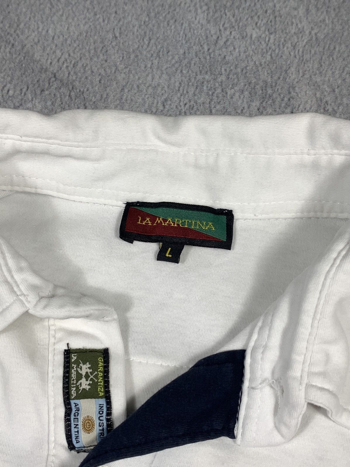 La Martina Vintage La Martina polo tee streetwear style size L Size US L / EU 52-54 / 3 - 6 Thumbnail