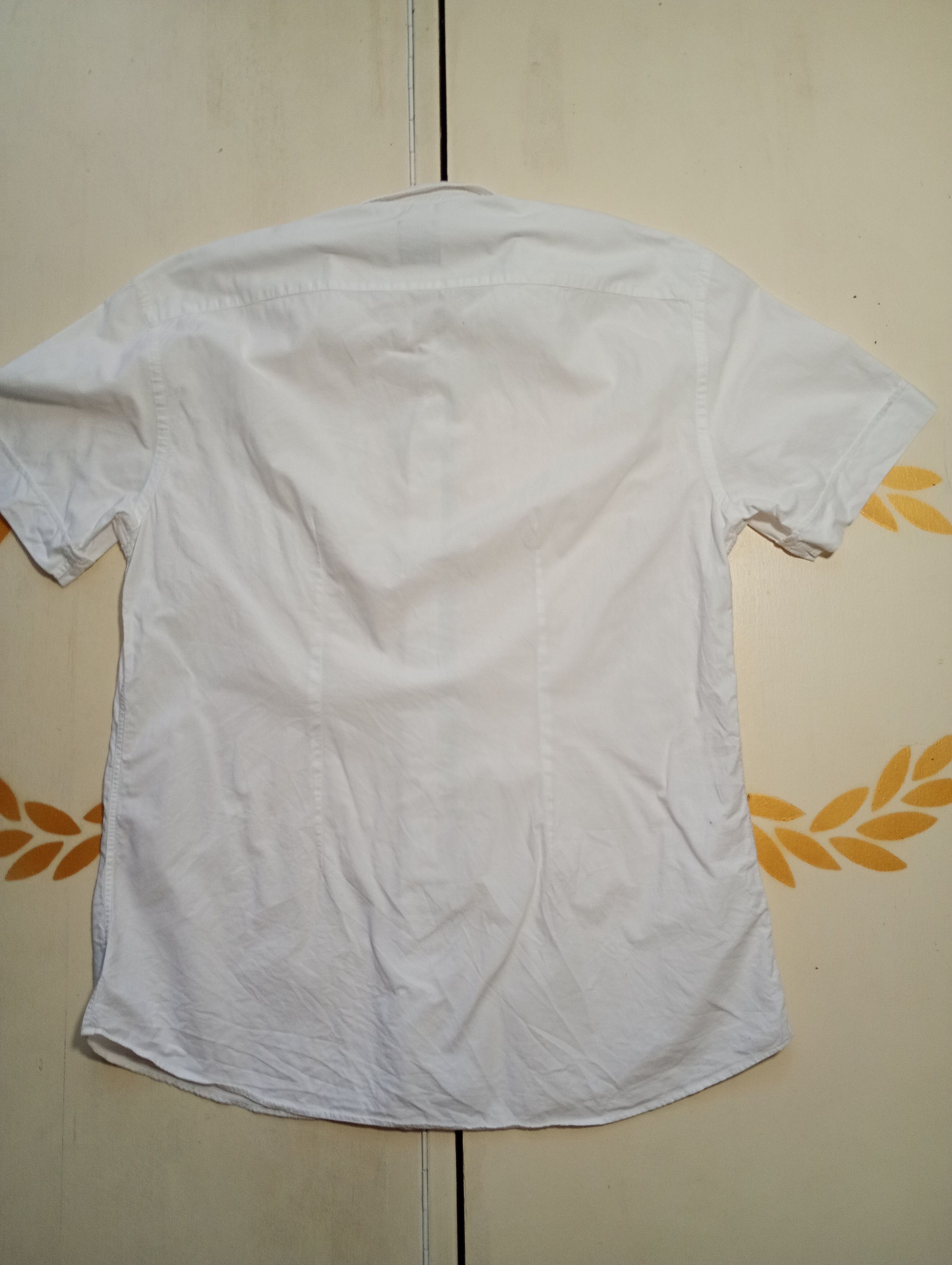 Designer × Dolce & Gabbana Dolce & Gabbana Short Sleeve White Shirt Vintage Size US L / EU 52-54 / 3 - 9 Thumbnail