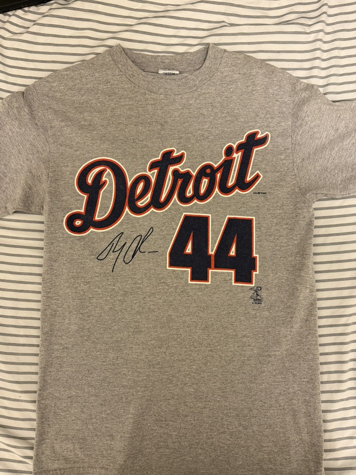 Vintage Vintage 2001 Detroit Tigers Shirt Size US M / EU 48-50 / 2 - 1 Thumbnail