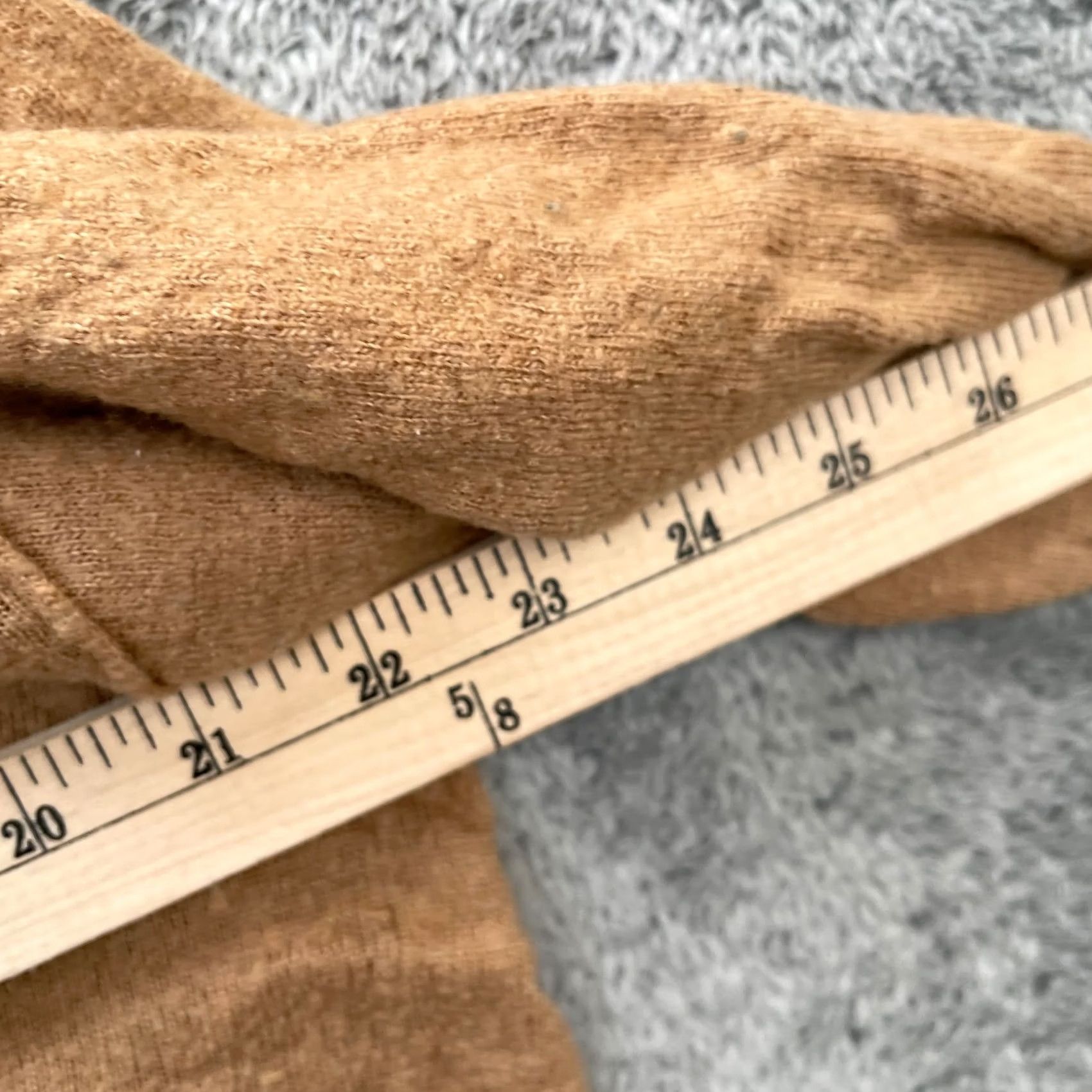 J.Crew J.CREW Sweater Womens Small Beige Cropped Dolman Sleeve Knit Mock Neck Pullover Short Sleeve Vintage? Size S / US 4 / IT 40 - 8 Thumbnail