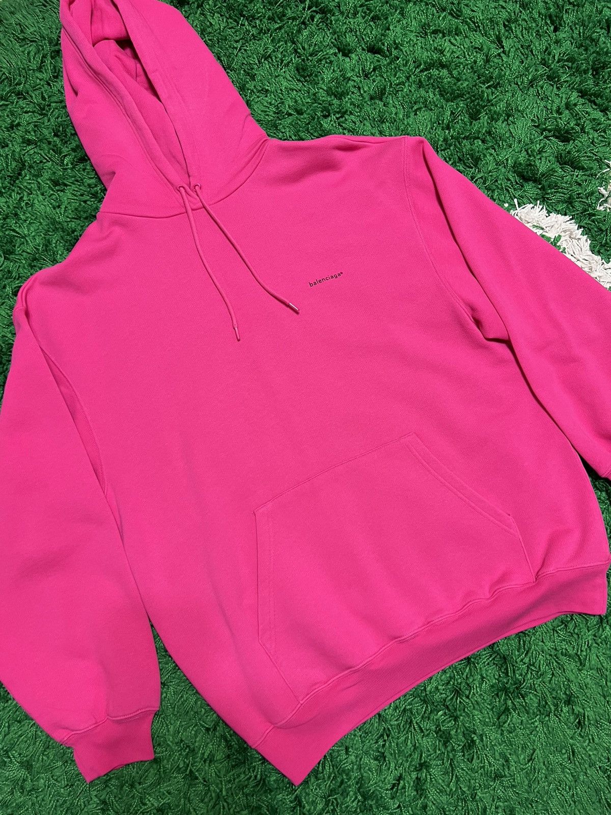 image of Balenciaga Hoodie in Pink, Men's (Size Medium)