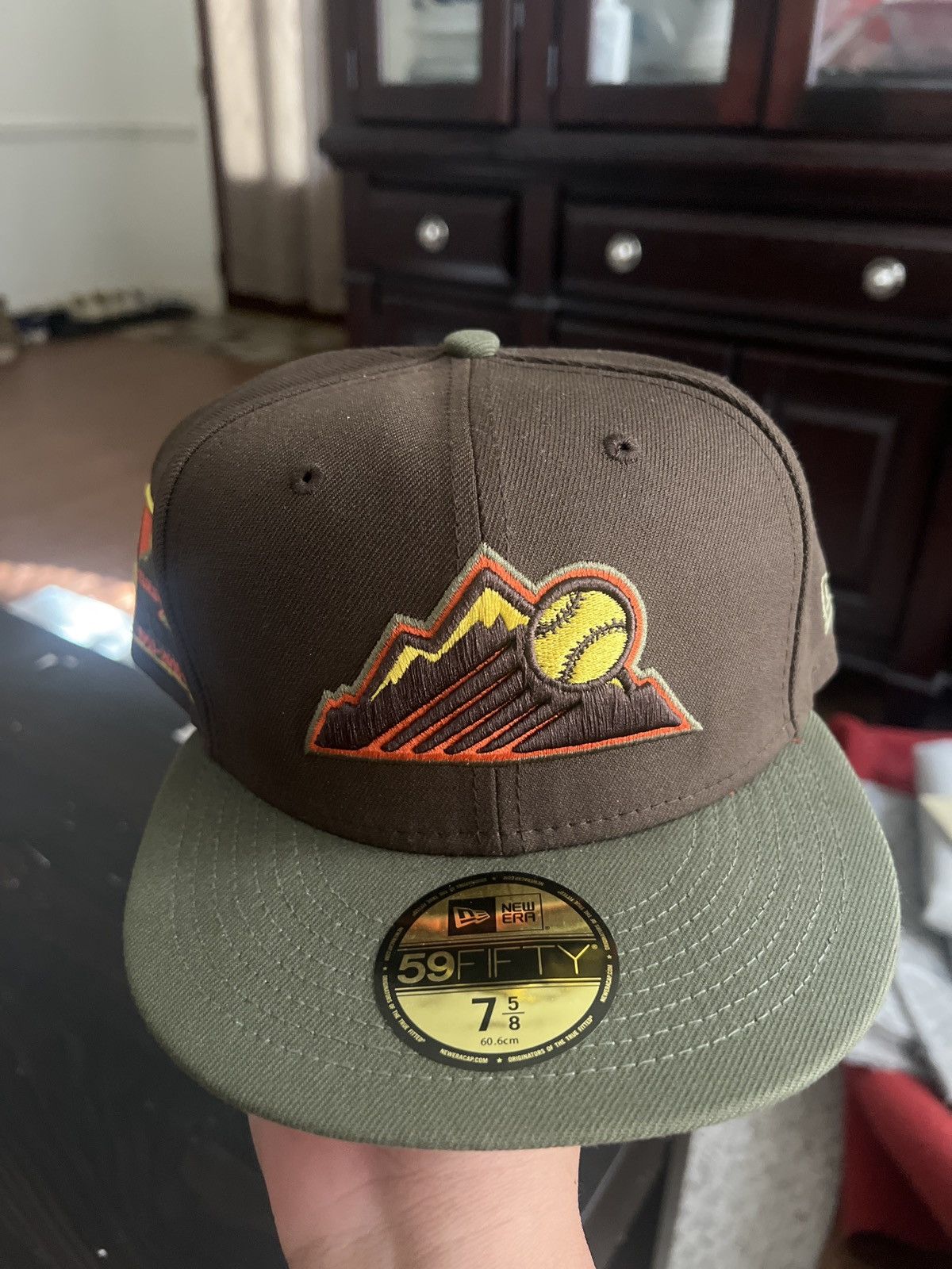 New Era New Era Colorado Rockies fitted 7 5/8 Size ONE SIZE - 6 Thumbnail