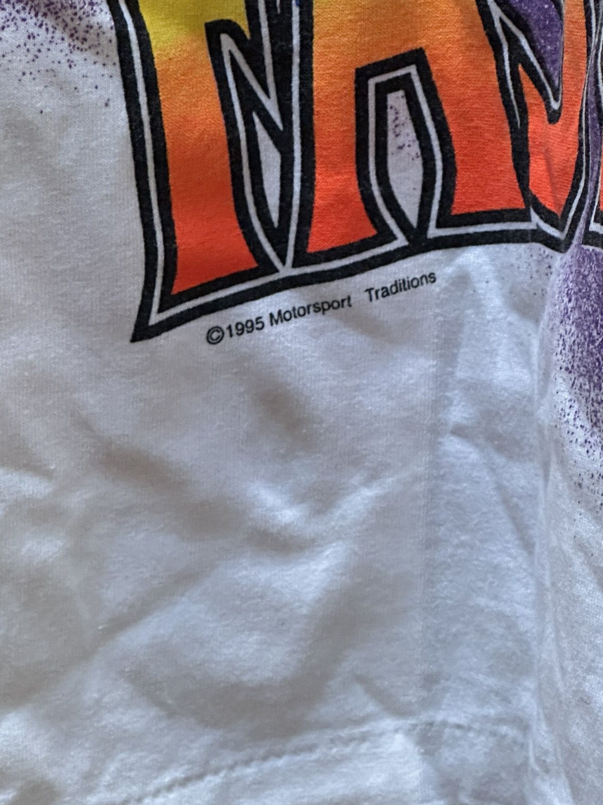 NASCAR 1995 Jeff Gordon NASCAR Vintage T shirt Size US M / EU 48-50 / 2 - 7 Thumbnail