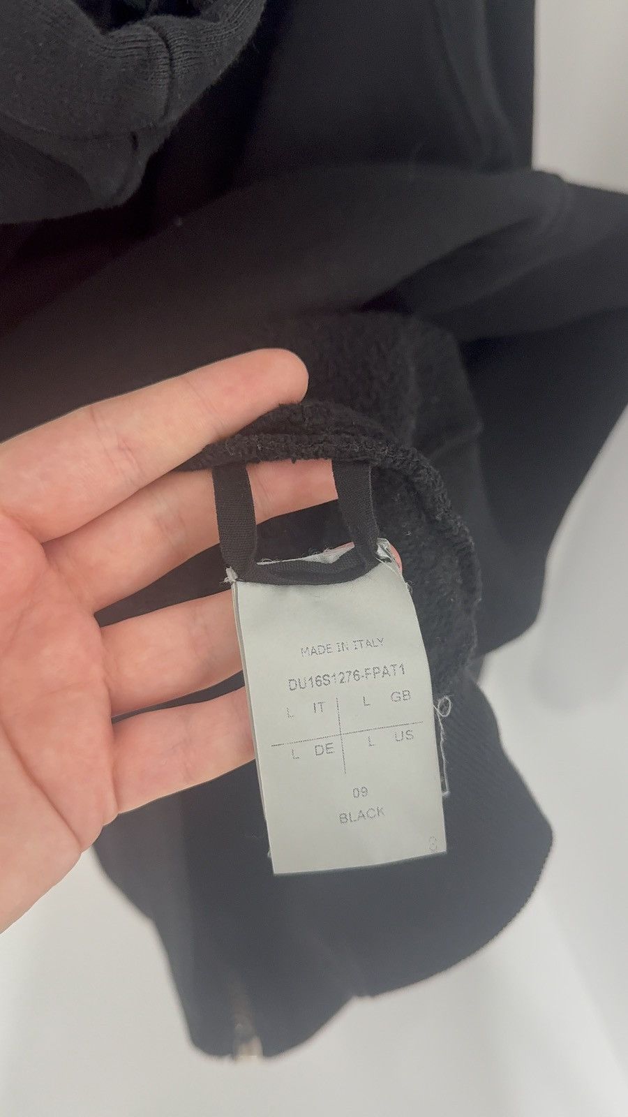 Rick Owens ✅ Rick Owens 2016 Patch Zip Hoodie Black Size US L / EU 52-54 / 3 - 7 Thumbnail