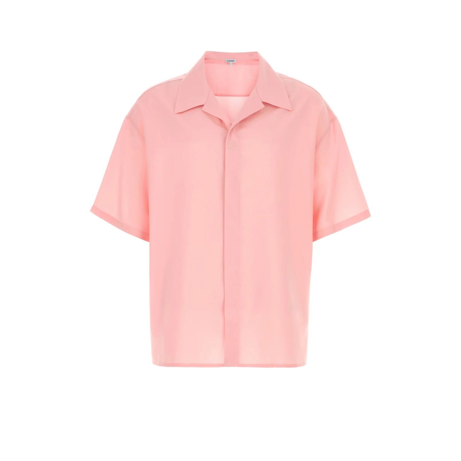 Loewe LOEWE Pink Wool Shirt New & Authentic (Men's size:40;) Size US XXS / EU 40 - 1 Thumbnail