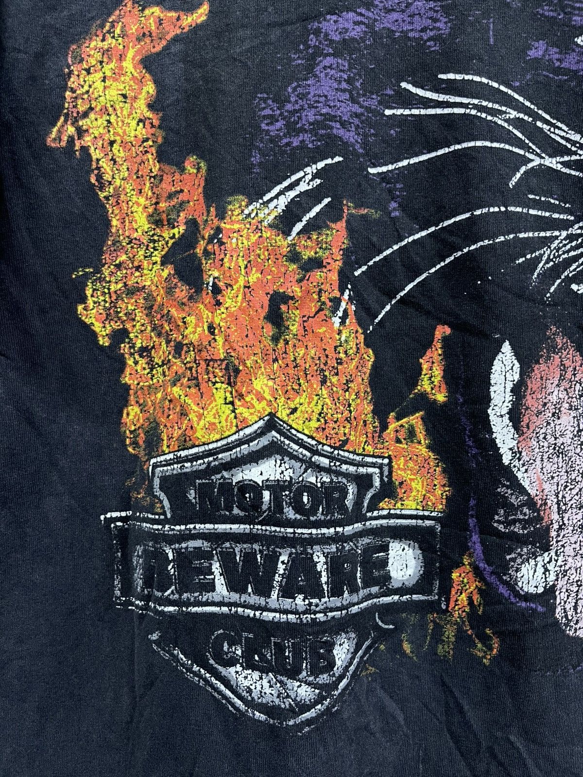Vintage Vintage Y2K Motor Beware Club🔥🔥🔥 Size US L / EU 52-54 / 3 - 4 Thumbnail