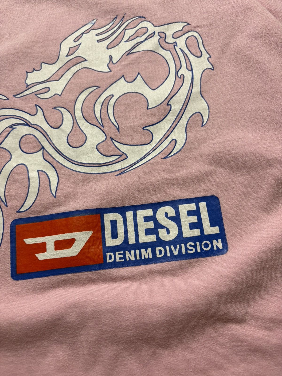 Diesel Vintage Diesel Dragon Y2k T-Shirt Size US XXL / EU 58 / 5 - 6 Thumbnail