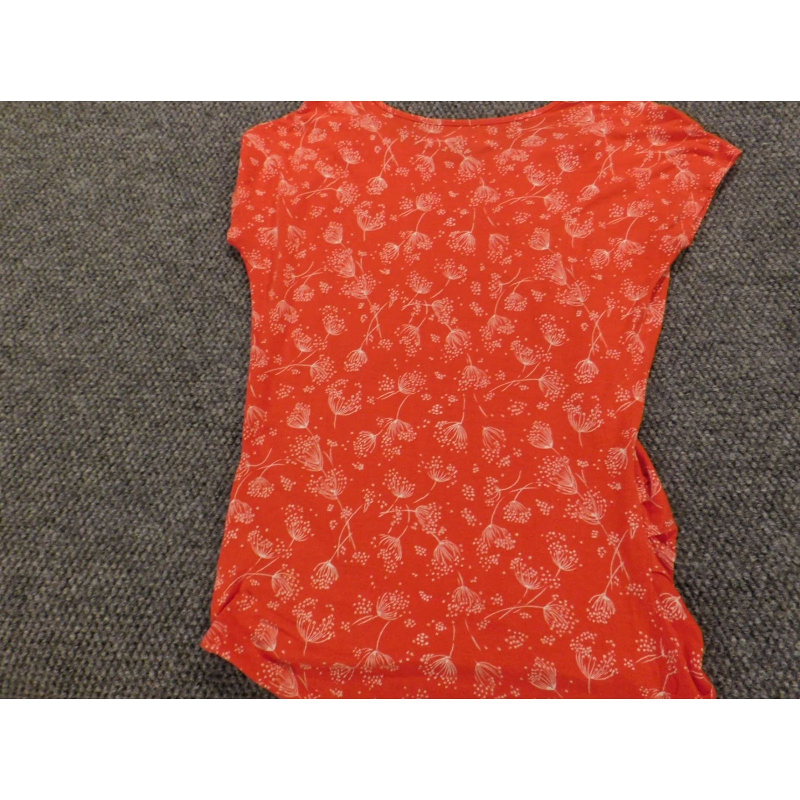 Old Navy Old Navy Blouse Womens S Orange Maternity Stretch Top Crew Neck Sleeveless Casual Cotton Rayon down Button Made in USA Brand Old Navy 女性? Size S / US 4 / IT 40 - 7 Thumbnail