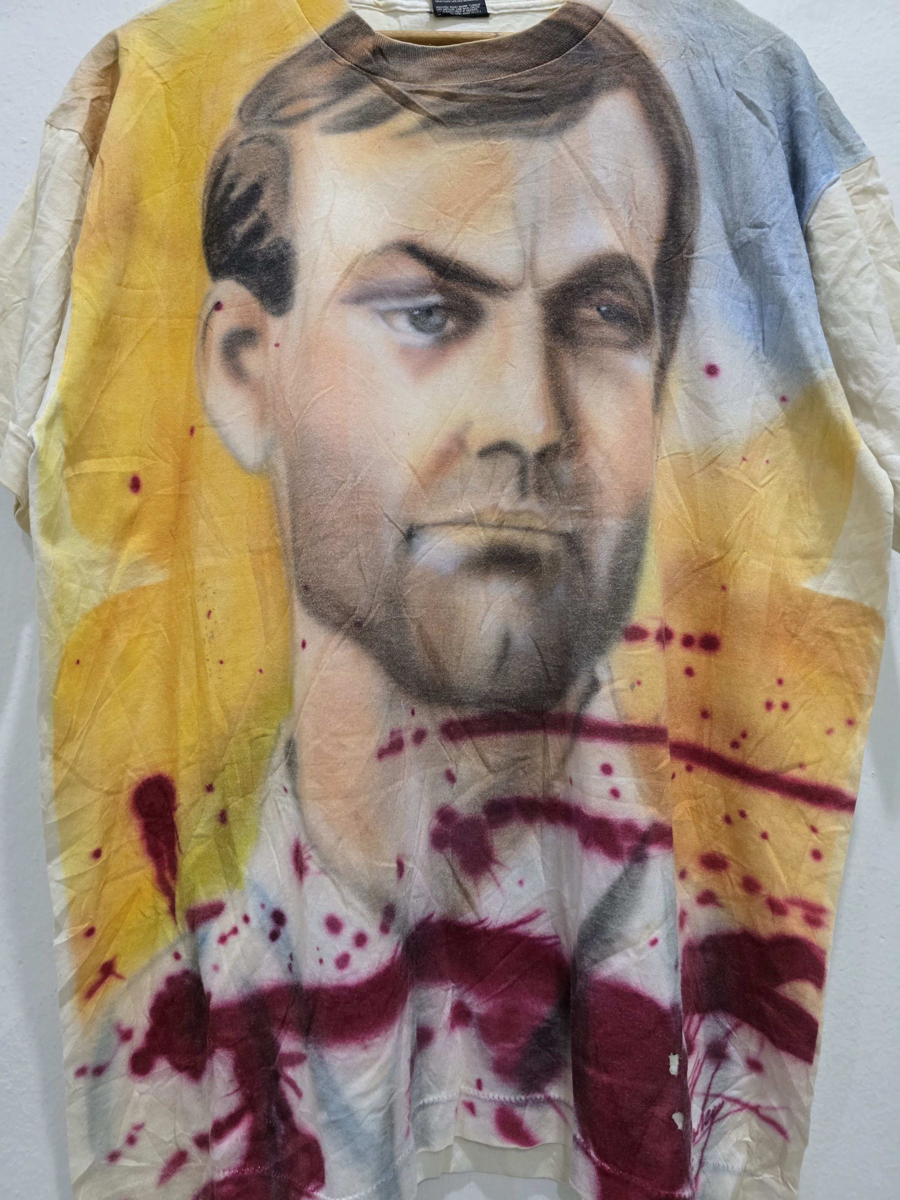 Vintage Rare!! Vintage 90s Jeffrey Dahmer Serial Killer Tshirt Size US XL / EU 56 / 4 - 4 Thumbnail