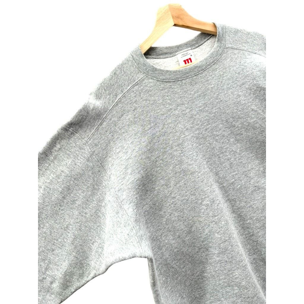 Vintage × Wilson 1990's Wilson Heather Gray Essential Crewneck Size US XL / EU 56 / 4 - 4 Thumbnail