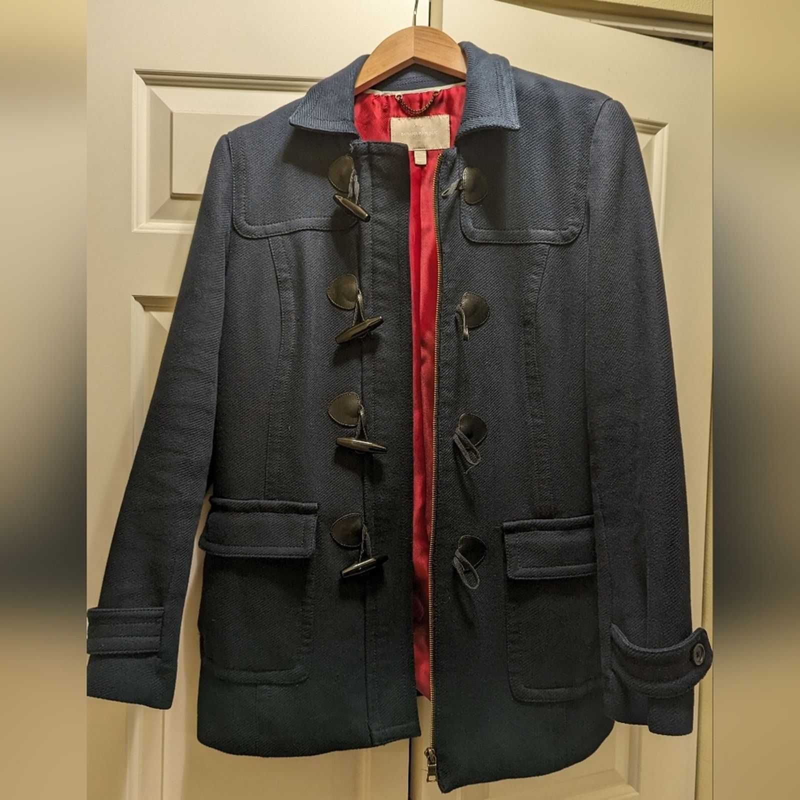 Banana Republic Banana Republic wetoggle true navy jacket Size US L / EU 52-54 / 3 - 1 Thumbnail