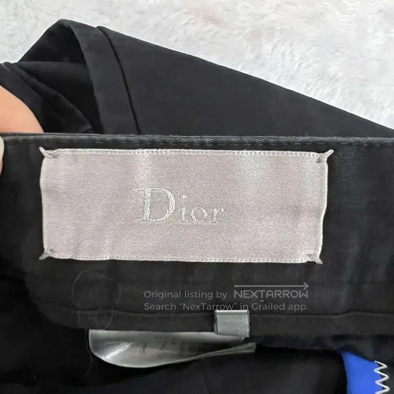 Dior Dior Black Cotton Casual Pants for Men . Size US 32 / EU 48 - 3 Thumbnail