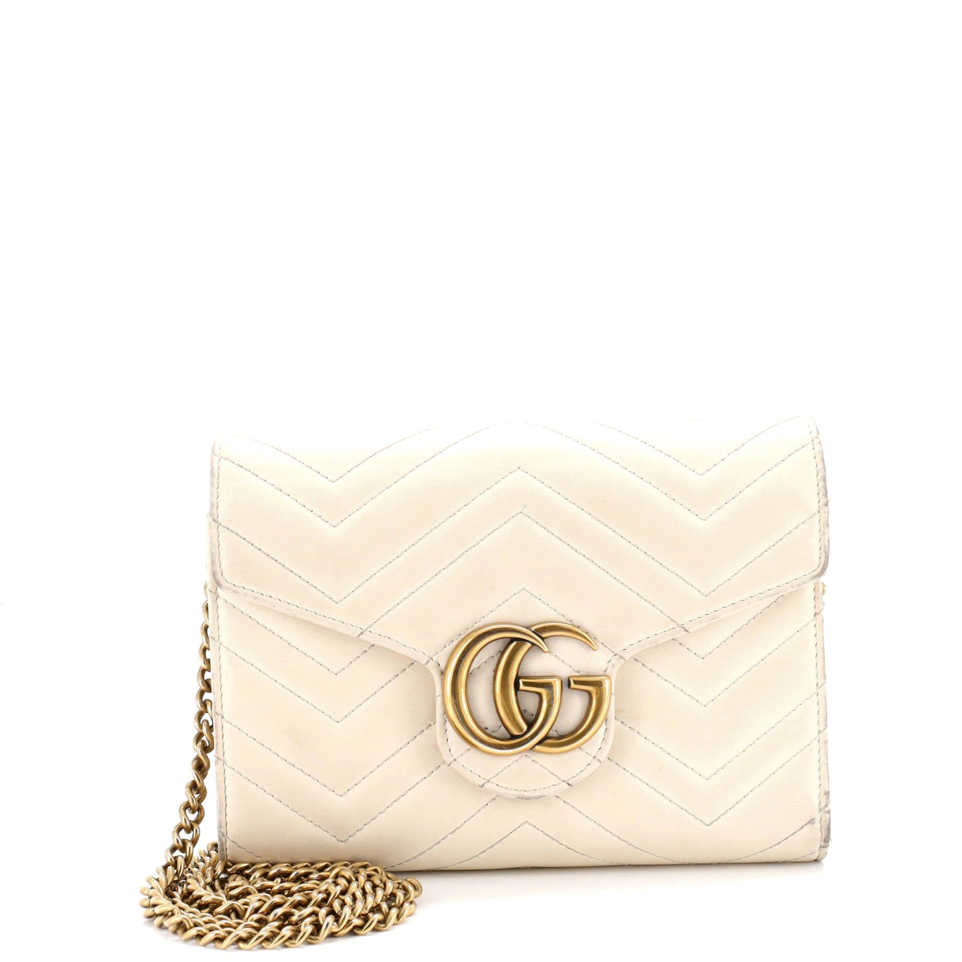 Gucci GG Marmont Chain Wallet Size ONE SIZE - 1 Thumbnail