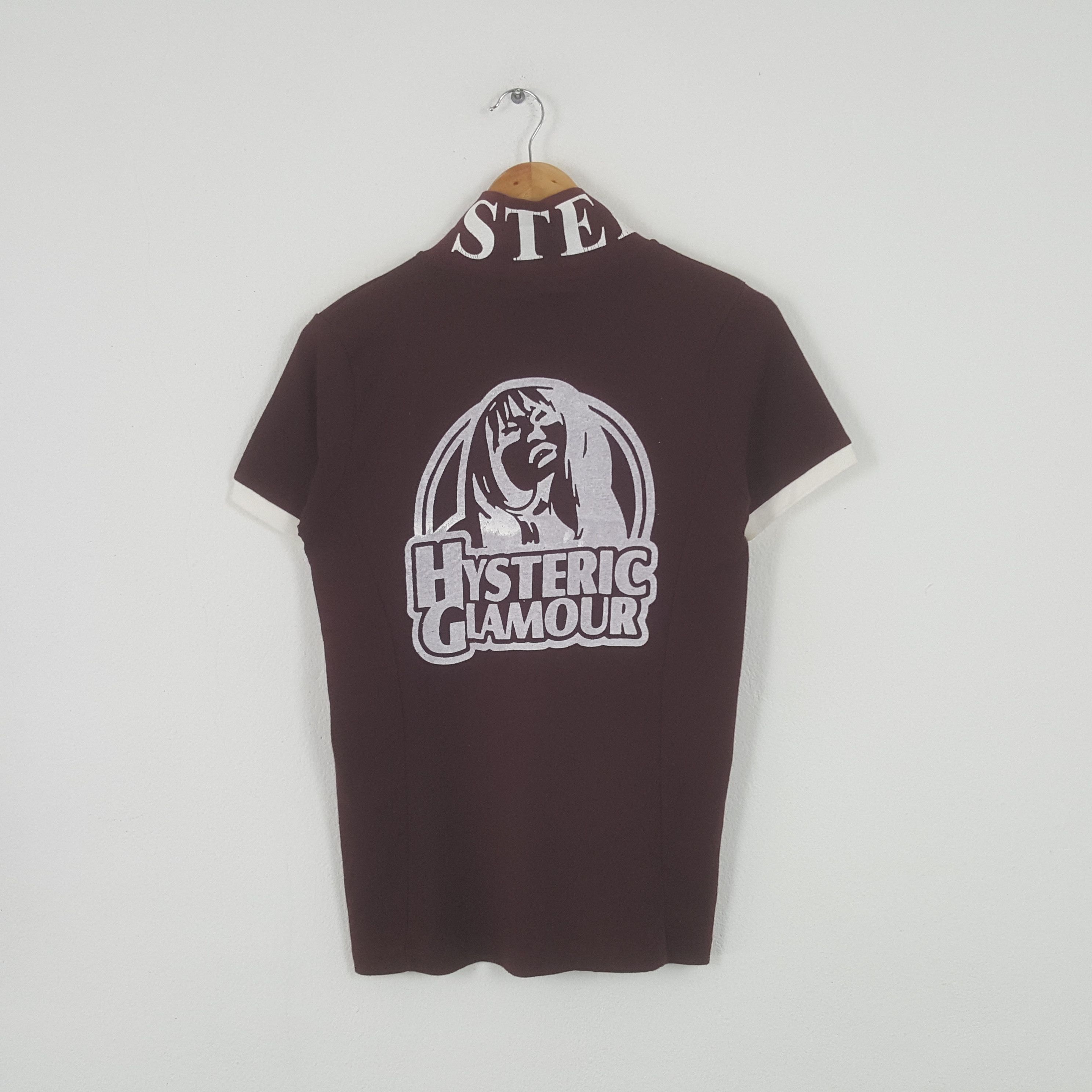Hysteric Glamour Vintage Hysteric Glamour Japanese Brand Polos Size US S / EU 44-46 / 1 - 1 Thumbnail