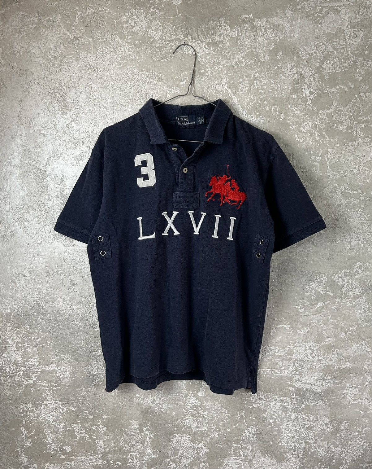 Vintage Polo Ralph Lauren LXVII Rugby Polo Shirt Chief Keef