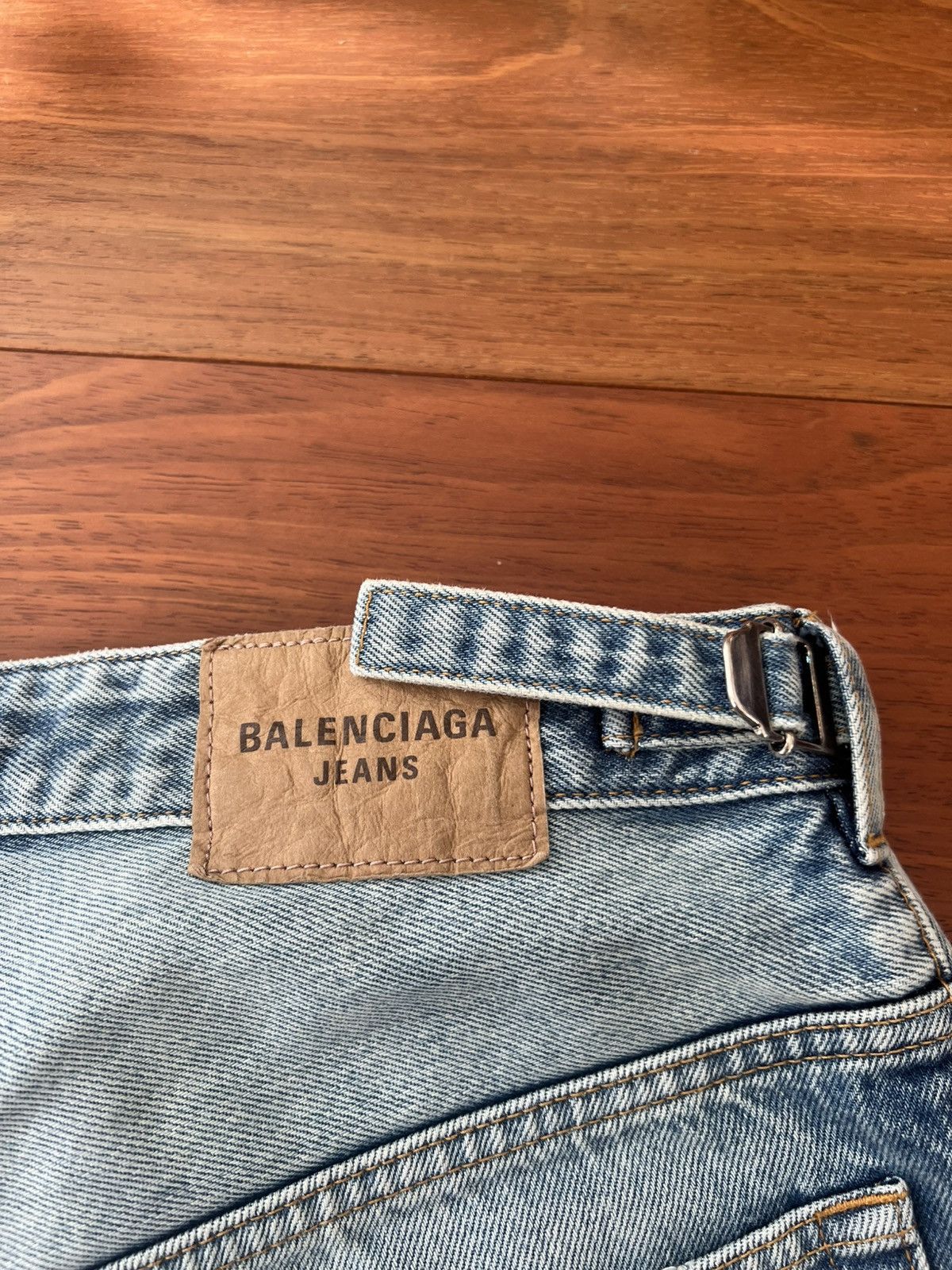 Balenciaga Balenciaga Skater Denim Shorts Size US 32 / EU 48 - 4 Thumbnail