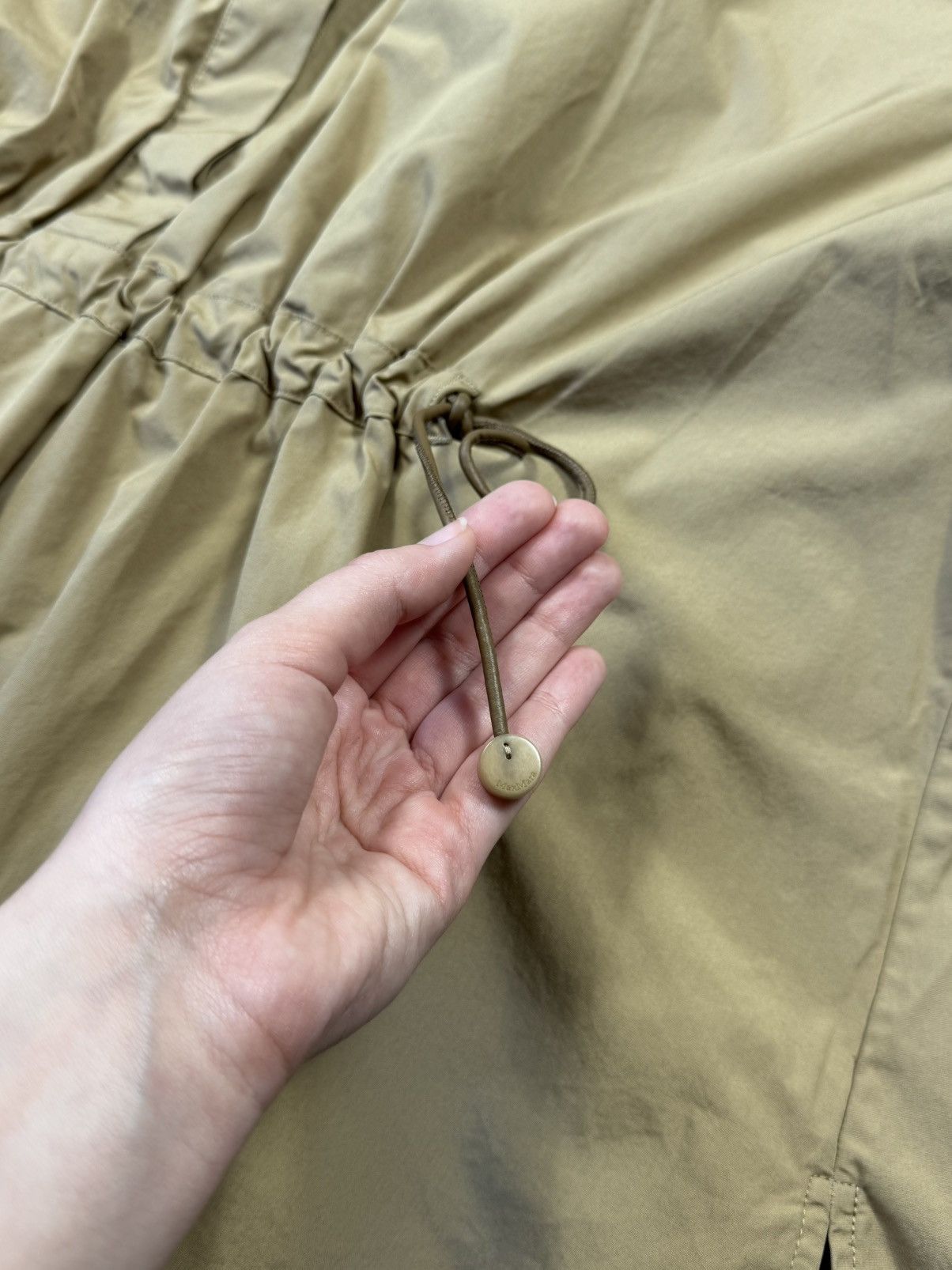 Max Mara MaxMara Oversized Shirt — Sand Beige Size L / US 10 / IT 46 - 3 Thumbnail