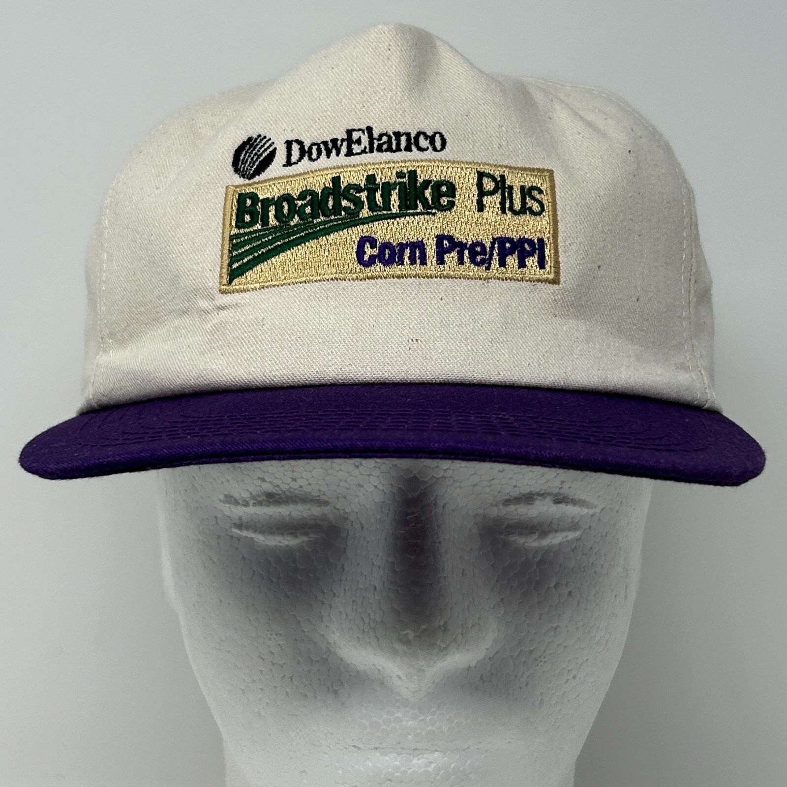 Vintage Vintage 90s DowElanco Broadstrike Hat Baseball Cap White Size ONE SIZE - 2 Thumbnail