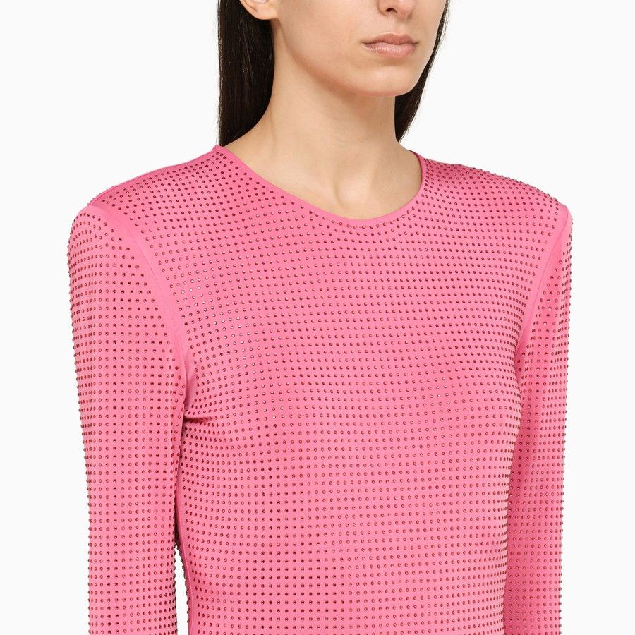 ROTATE o1d2blof0924 Maxi Dress in Pink Size M / US 6-8 / IT 42-44 - 4 Thumbnail