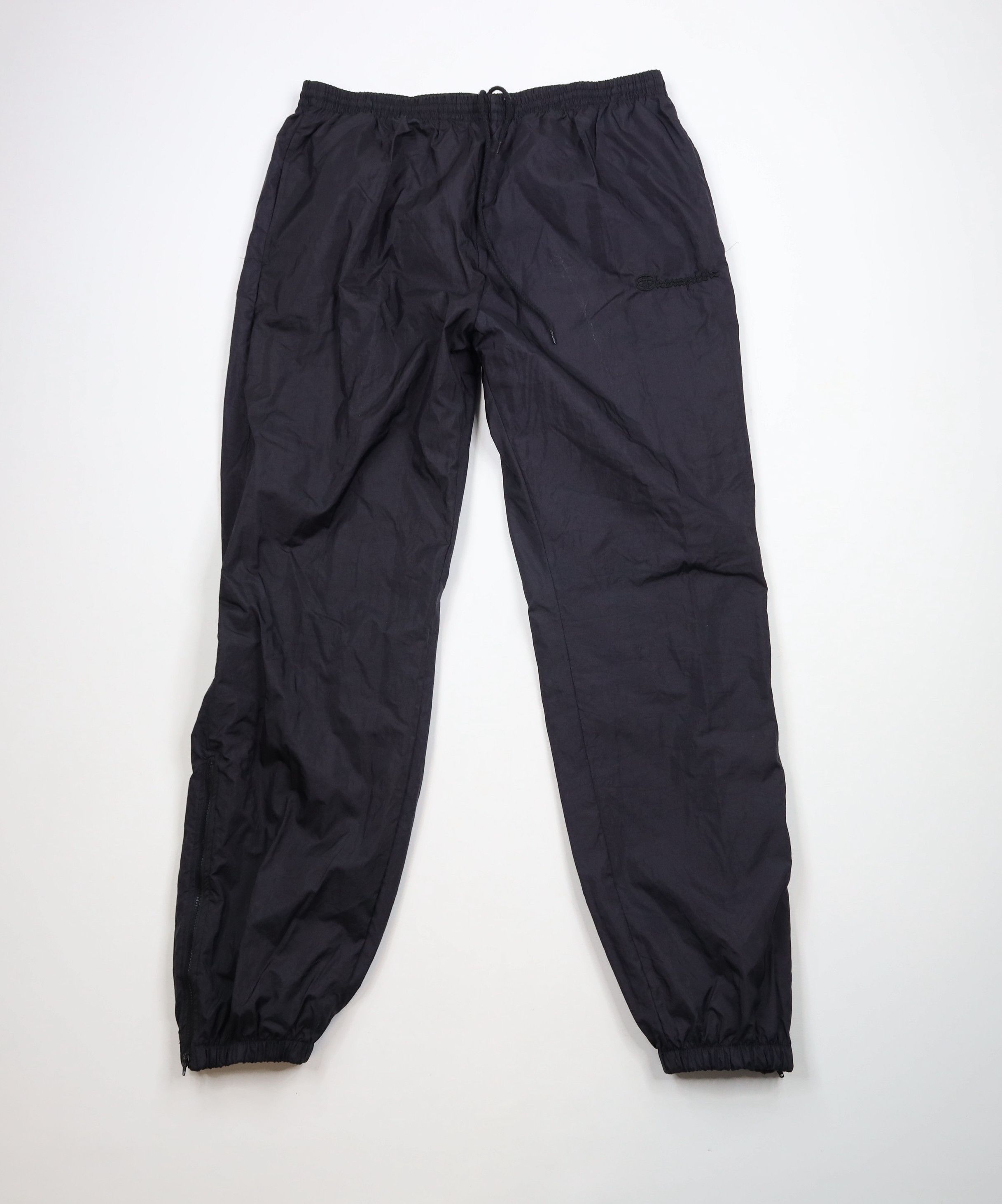Champion × Vintage Vintage 90s Champion Spell Lined Nylon Windbreaker Joggers Size US 38 / EU 54 - 1 Thumbnail