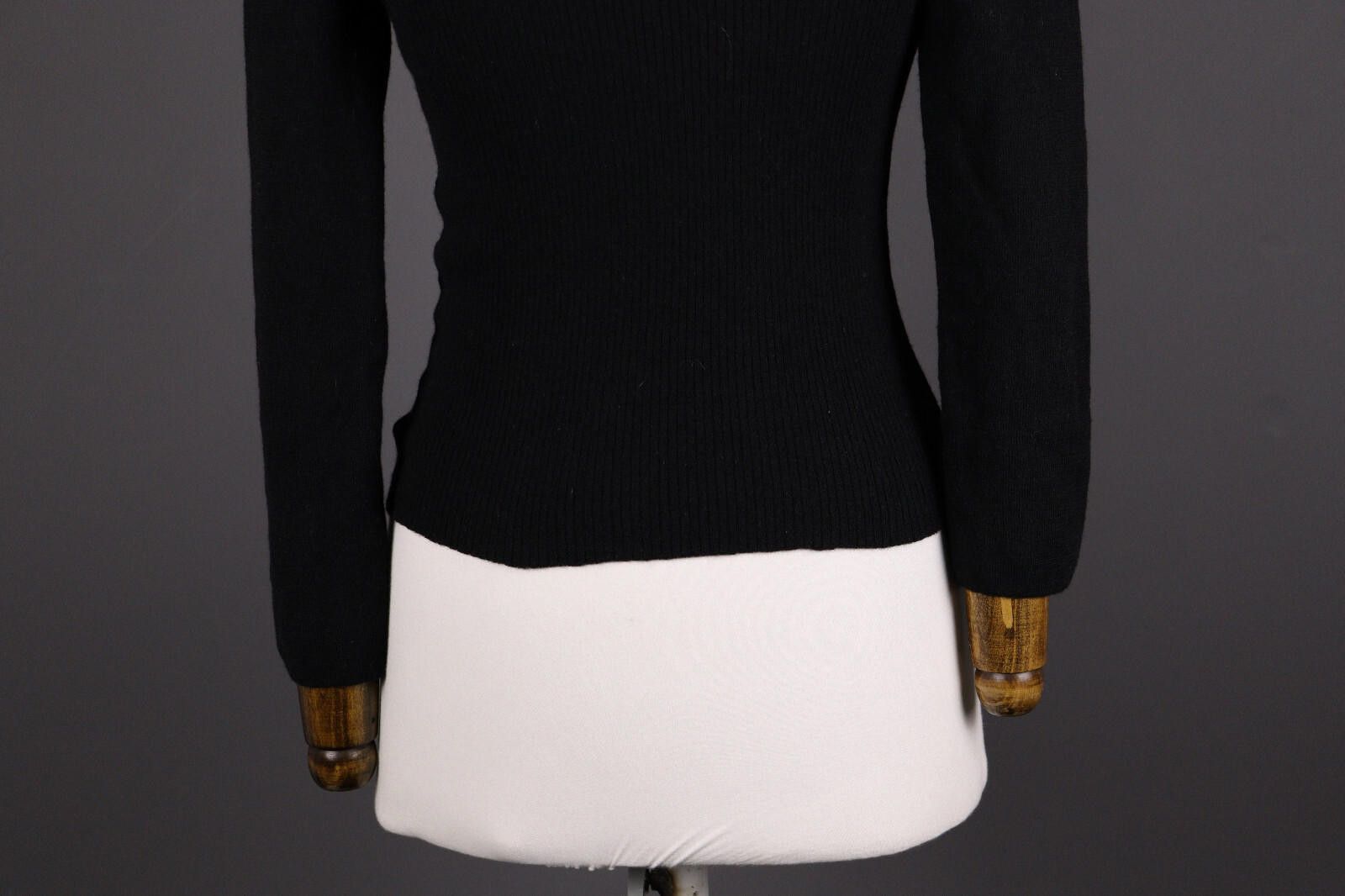 Transit Transit Par Such 400 Wool Black Tigh Knit Sweater Size 4 Size S / US 4 / IT 40 - 7 Thumbnail