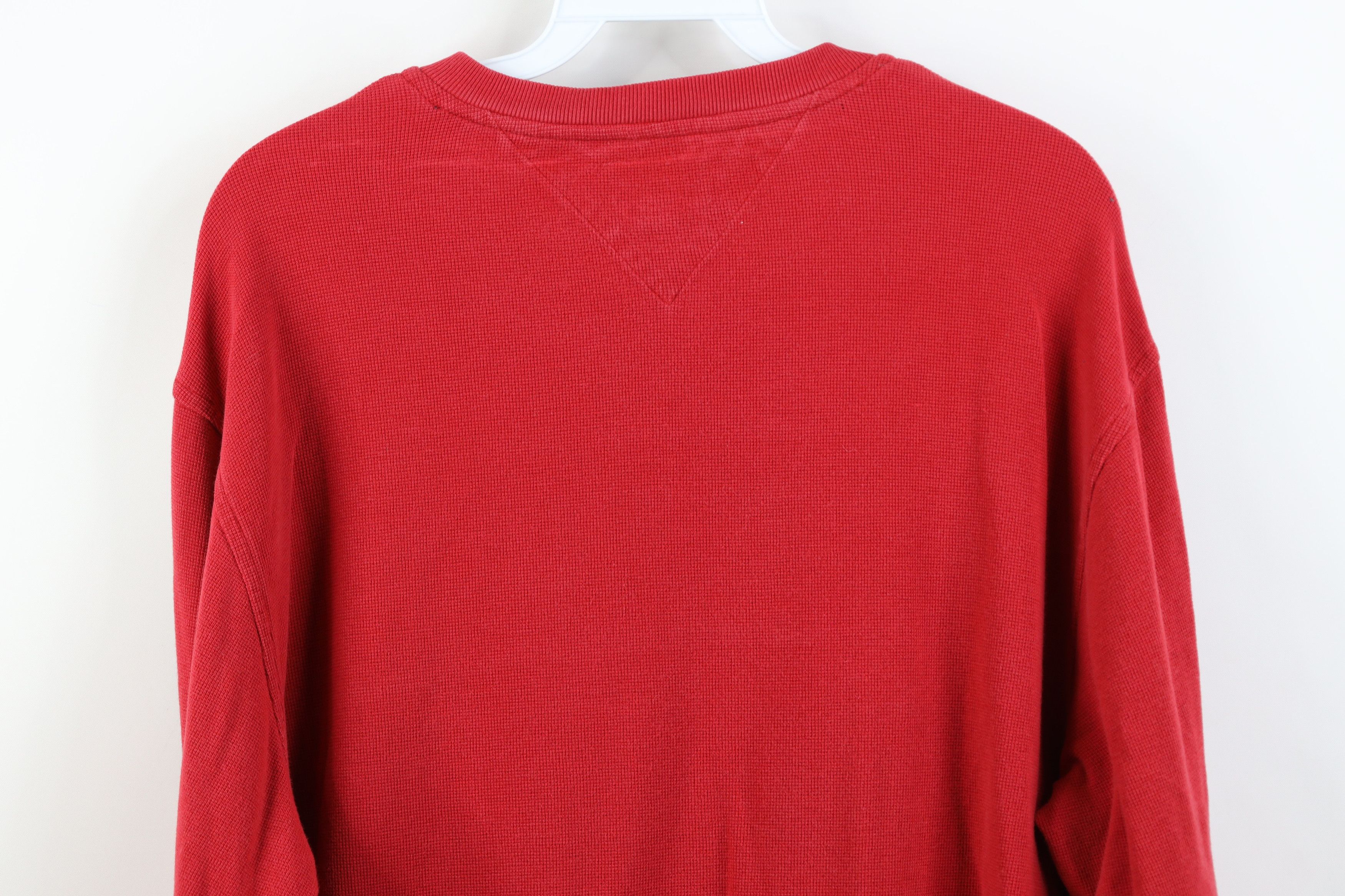Tommy Hilfiger Vintage 90s Tommy Hilfiger Thermal Knit Long Sleeve T-Shirt Size US M / EU 48-50 / 2 - 13 Thumbnail