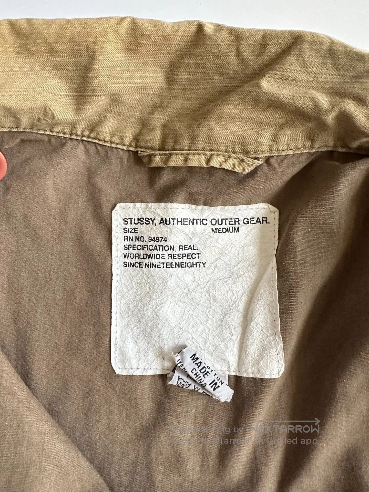 Stussy STUSSY Early-stage, older model M65 military jacket| Size US M / EU 48-50 / 2 - 5 Thumbnail
