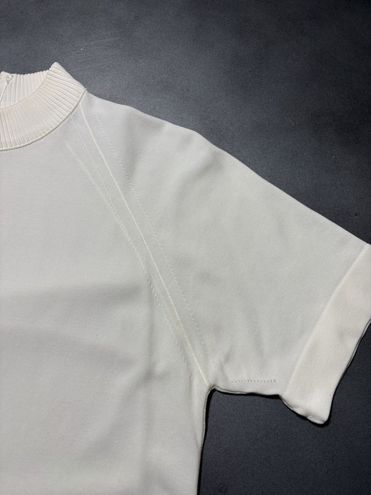 Vintage Vintage Quarter Zip Cycling Polo Jersey Ban-Lon Nylon Talon Size S / US 4 / IT 40 - 9 Thumbnail