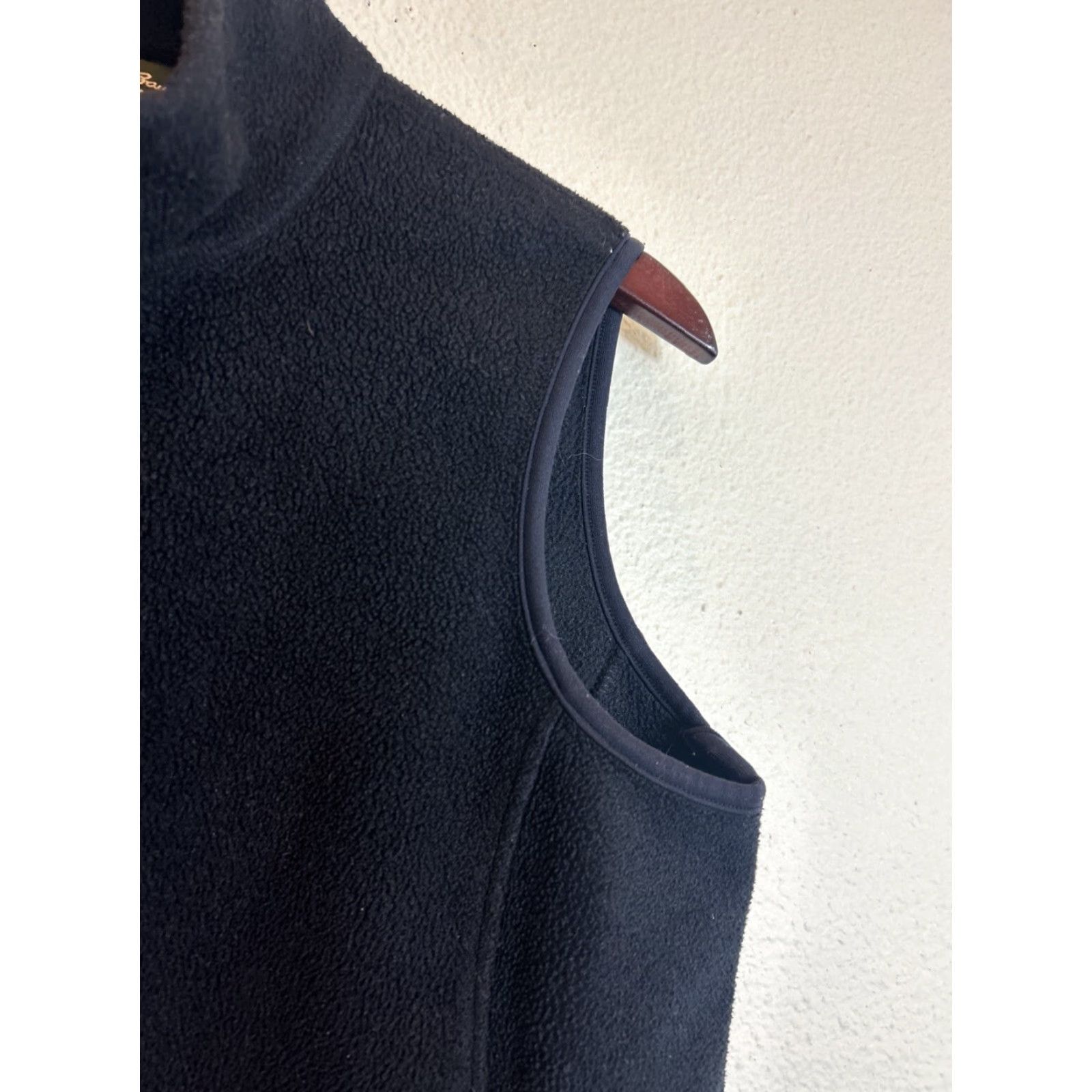 Eddie Bauer Eddie Bauer Vest Womens Medium Full Zip Black Polartec Fleece Size M / US 6-8 / IT 42-44 - 4 Thumbnail