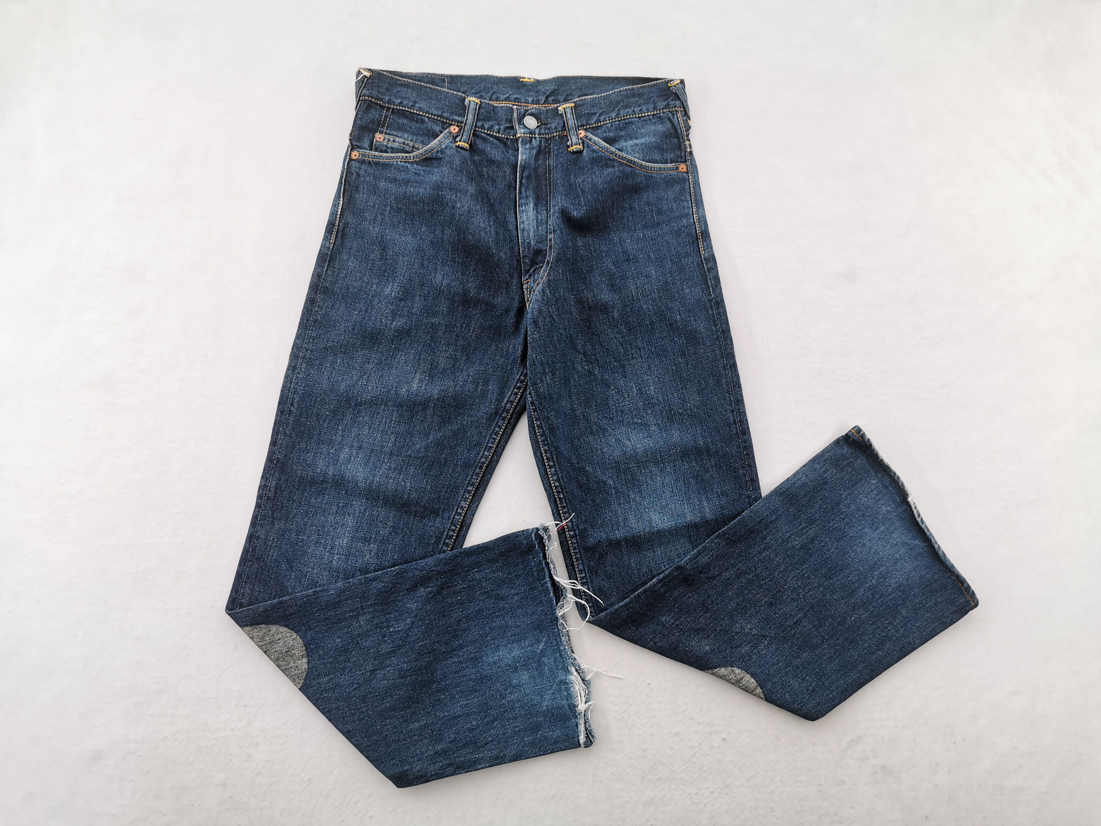Evisu Vintage Evisu Lot 2017 Denim Big Seagull Logo Made In Japan Size US 29 - 3 Thumbnail