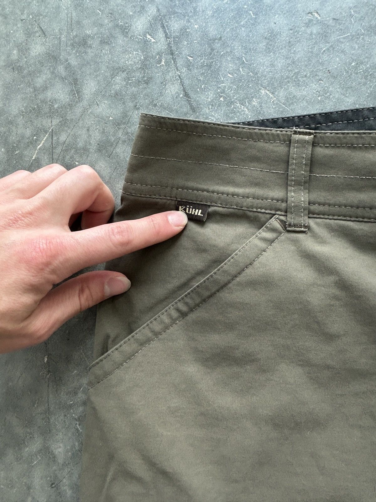 Kuhl Vintage Y2K Kuhl Nylon Hiking Shorts Size US 38 / EU 54 - 2 Thumbnail