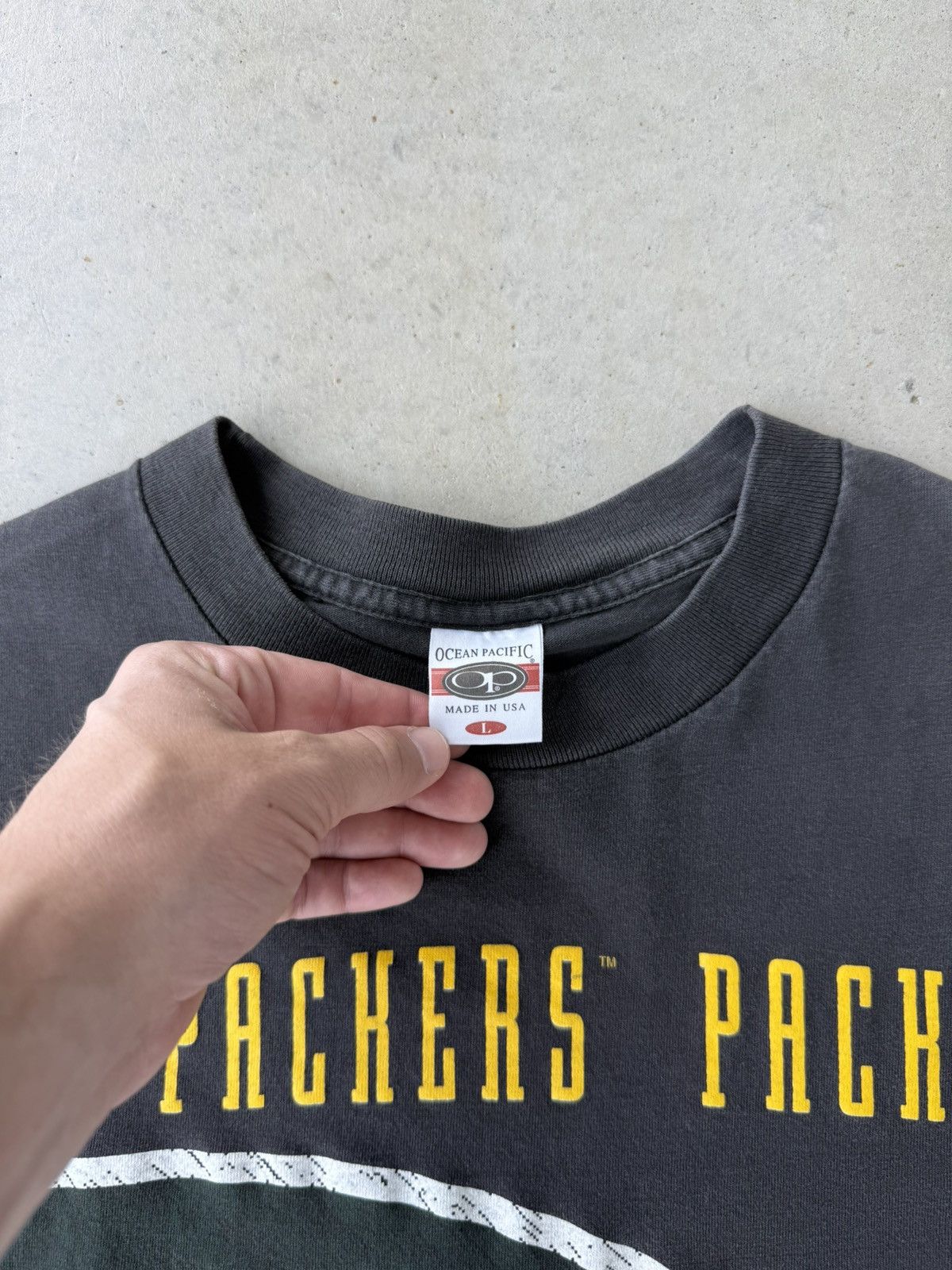Vintage Vintage 90s Green Bay Packers NFL on Fox T-Shirt Size US L / EU 52-54 / 3 - 4 Thumbnail