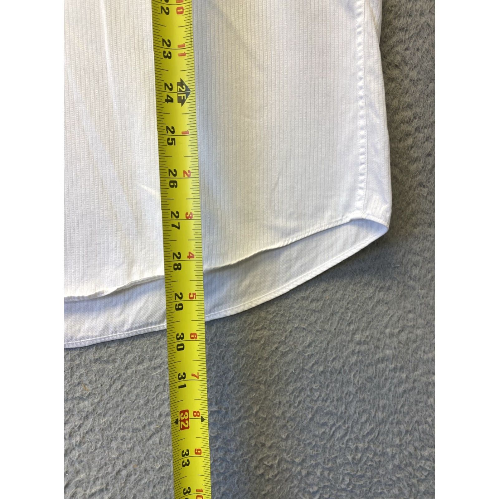 Hugo Boss VINTAGE Hugo Boss Men Shirt Long Sleeve Casual Travel Cotton White L 16 32/33 Size US L / EU 52-54 / 3 - 7 Thumbnail