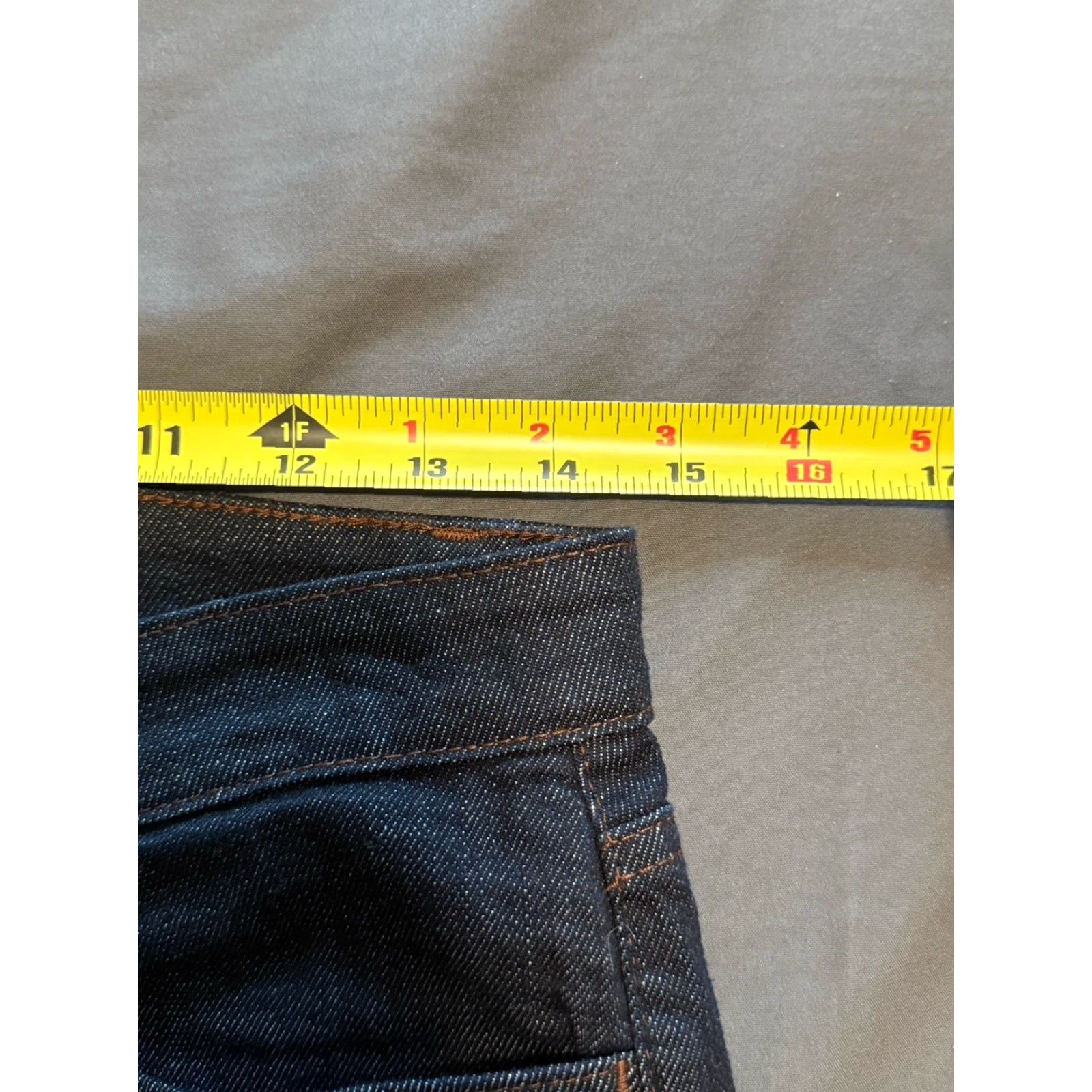 Eileen Fisher NWT EILEEN FISHER Denim Organic Cotton Crop Jeans With Cuff Pants Womens Size 4 29x24 Denim Blue Cropped Regular Womens Size 27" / US 4 / IT 40 - 5 Thumbnail