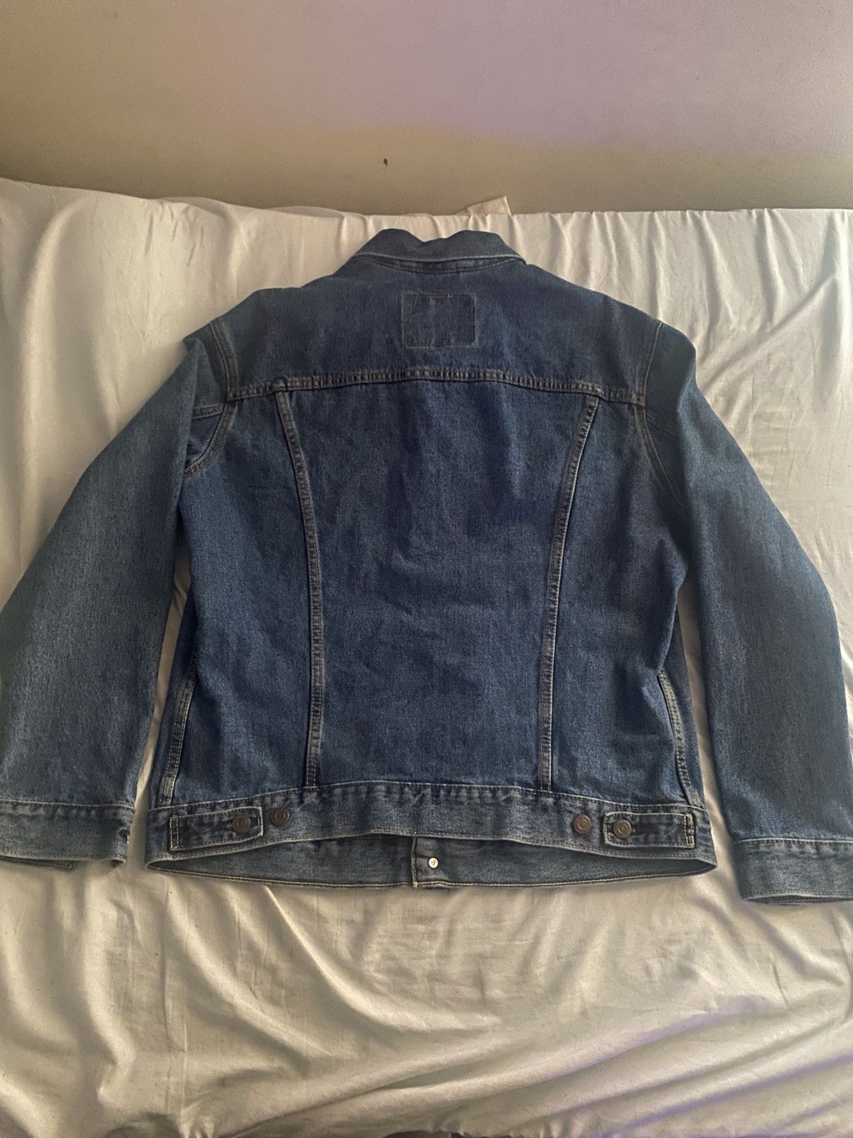 Levi's Levi’s Blue Denim Jacket Size US L / EU 52-54 / 3 - 2 Thumbnail
