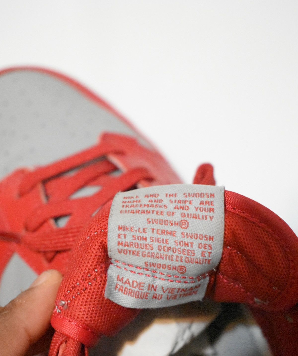 Nike Nike Dunk Low Retro UNLV Size US 12 / EU 45 - 5 Thumbnail