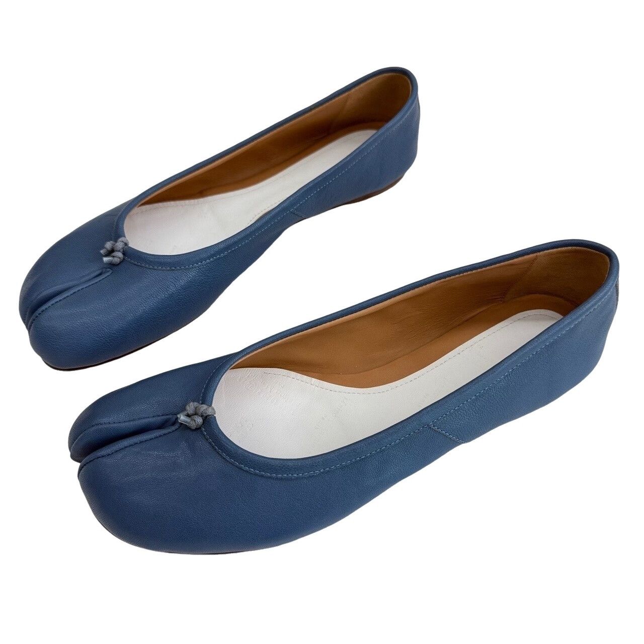 Maison Margiela Maison Margiela Blue Tabi Ballet Flats Size 37 Size US 7 / IT 37 - 1 Thumbnail