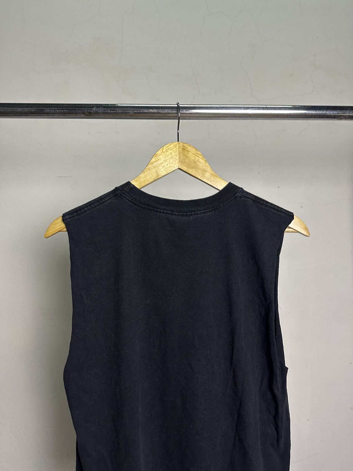 Band Tees × Playstation × Vintage 00’s Guitar Hero 3 Video Game Flame Skull Sleeveless Tshirt Size US M / EU 48-50 / 2 - 10 Thumbnail
