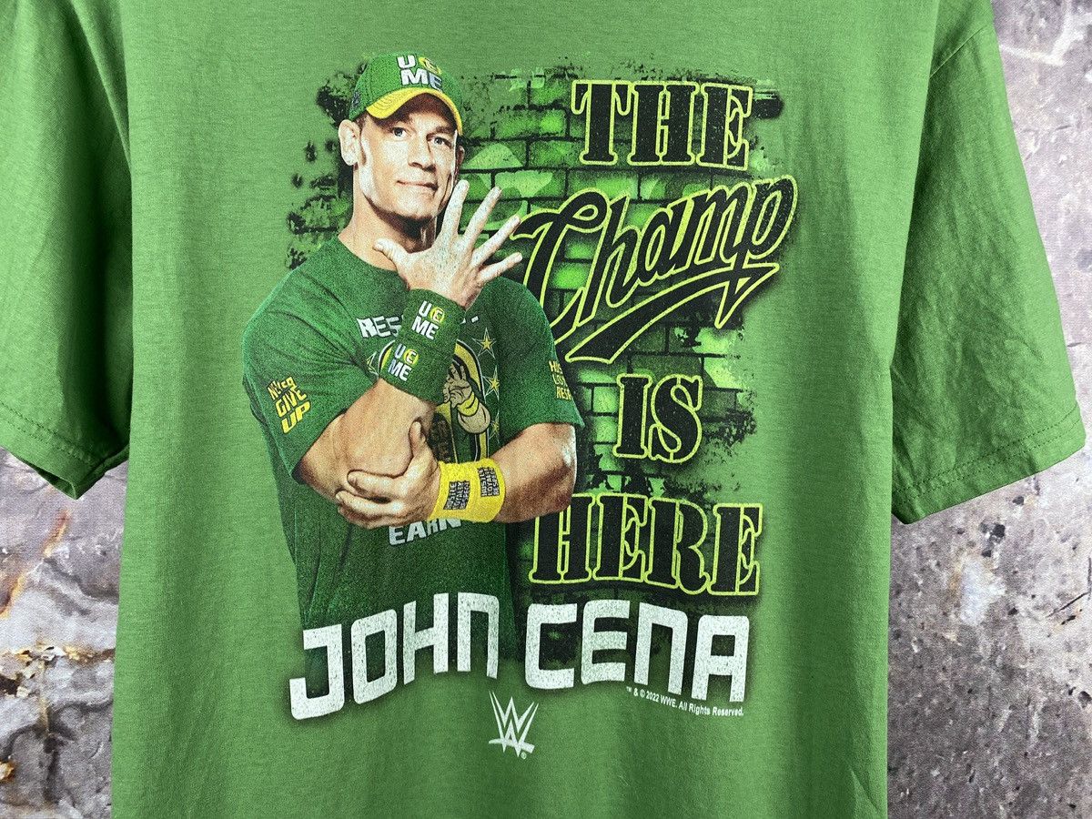 WWE × WWF Men’s John Cena The Champ Is Here T-Shirt WWE Size Large Size US L / EU 52-54 / 3 - 4 Thumbnail