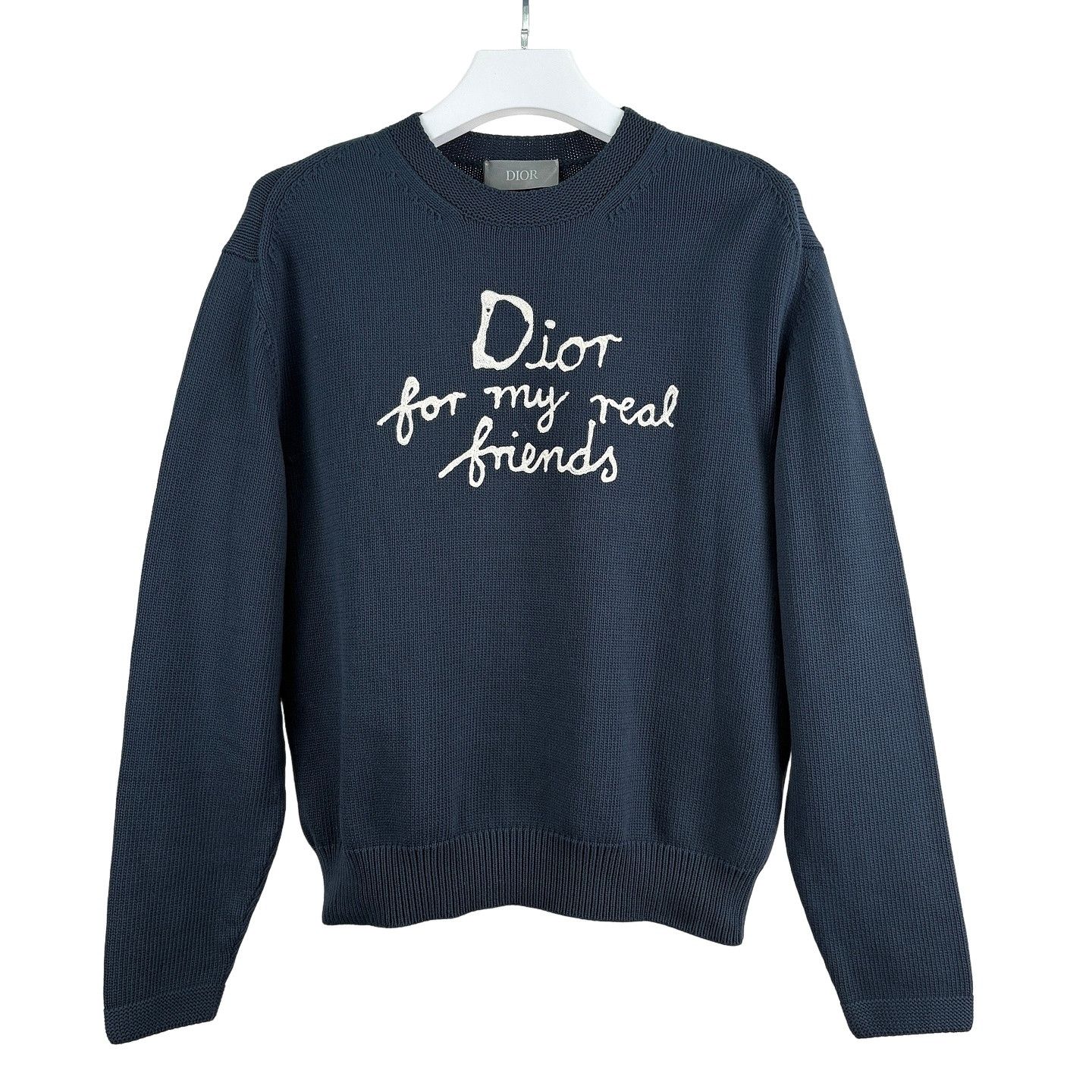 Dior Dior x Judy Blame Safety Pin Embroidered Sweater | Grailed