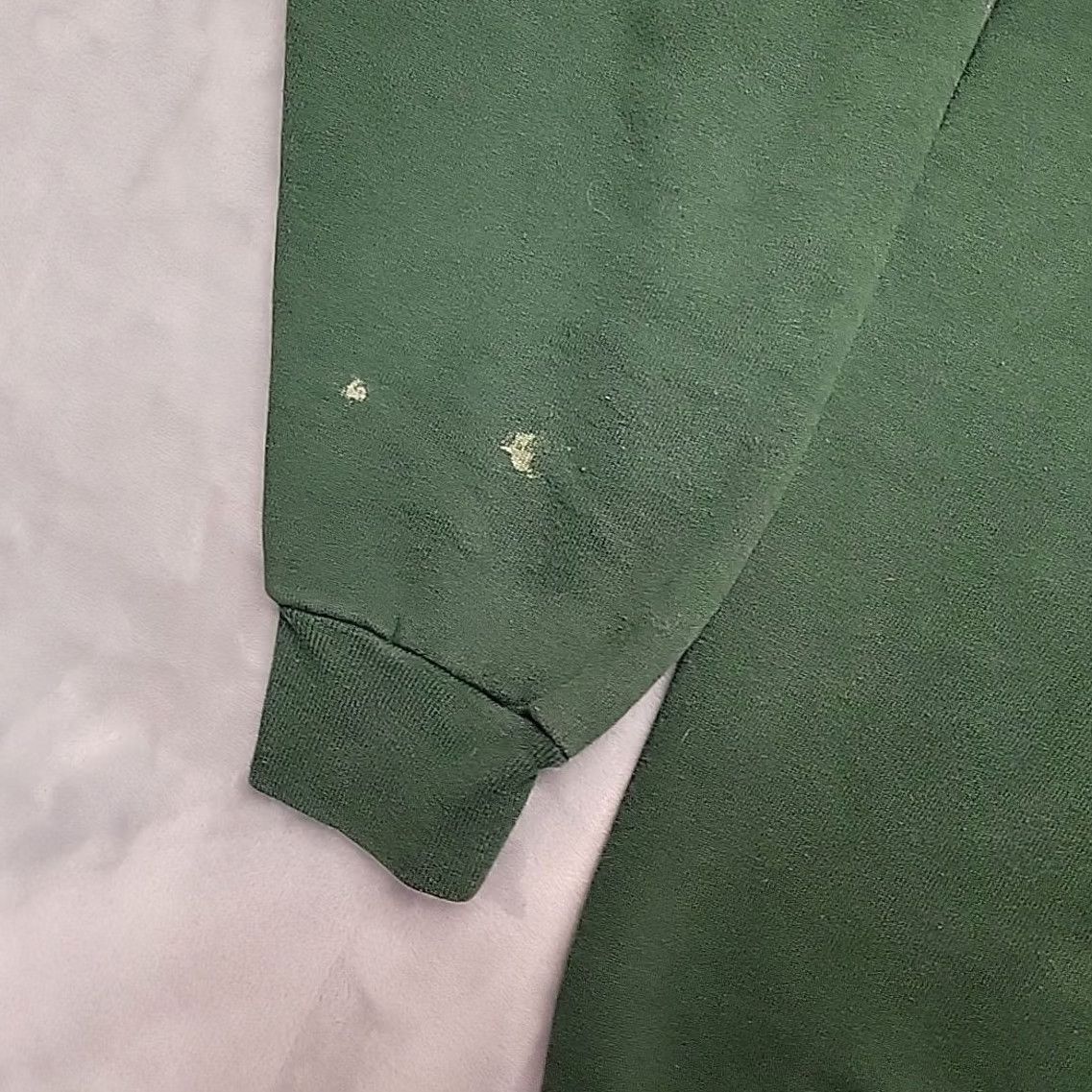 Vintage VTG Screen Stars Sweatshirt Men XL Green London England Graphic Pullover Retro Streetwear Shirt Crew Neck All Seasons Mens Size US XL / EU 56 / 4 - 3 Thumbnail
