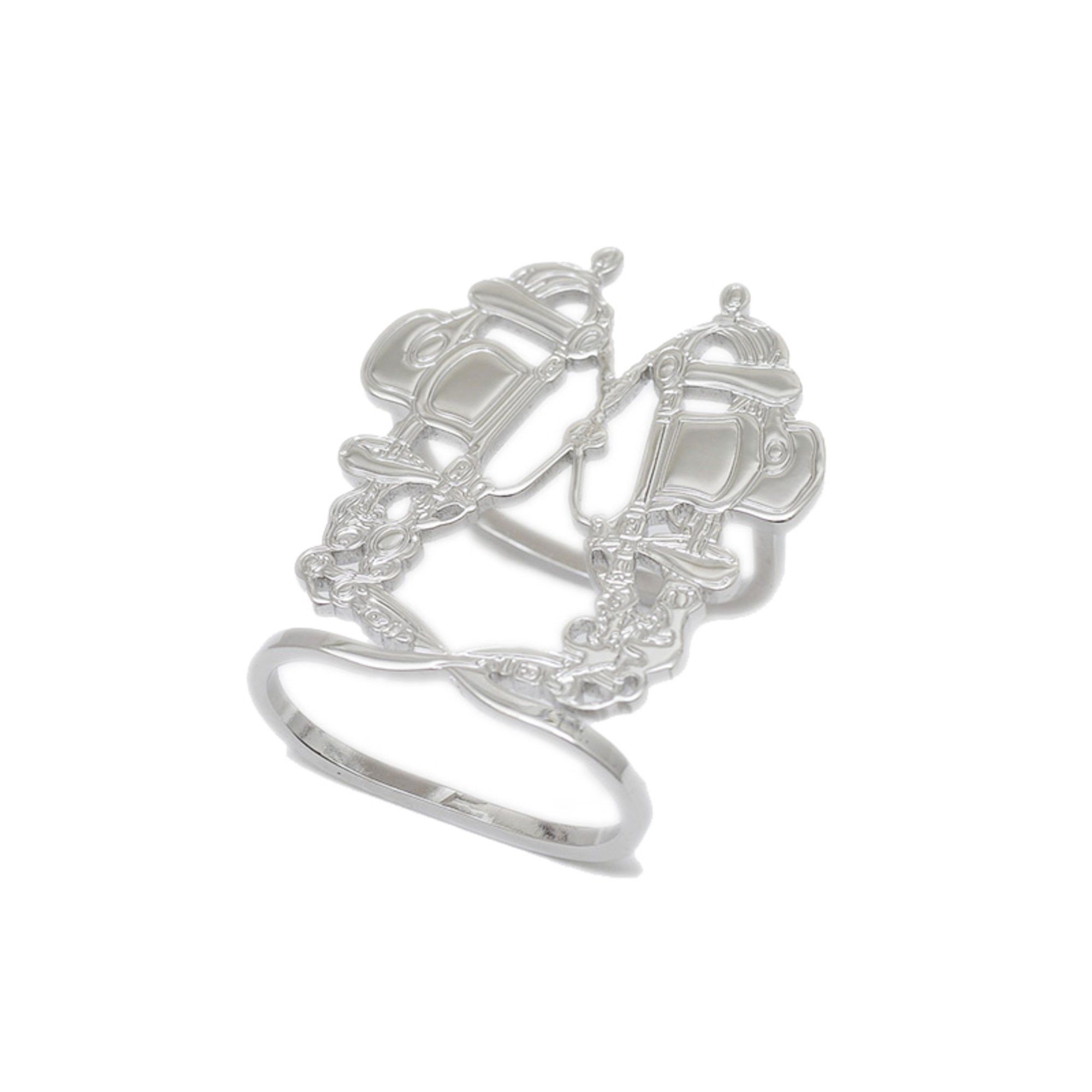 Hermes Hermes Mini Boucle Silver Scarf Ring for Twilly | Grailed